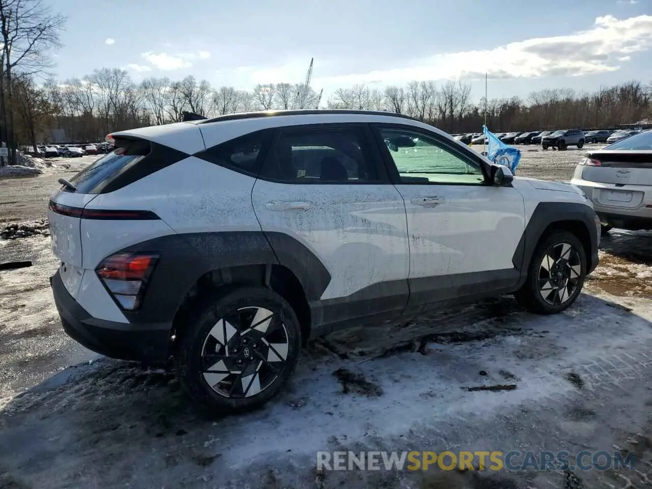 3 fotografías del automóvil dañado KM8HBCAB3SU196831 HYUNDAI KONA 2025
