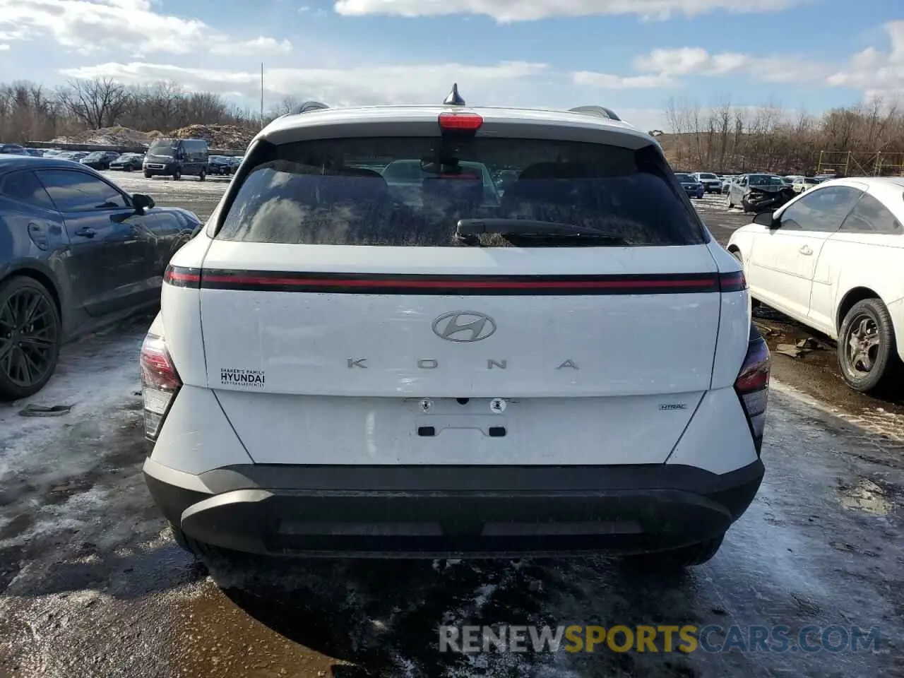 6 fotografías del automóvil dañado KM8HBCAB3SU196831 HYUNDAI KONA 2025