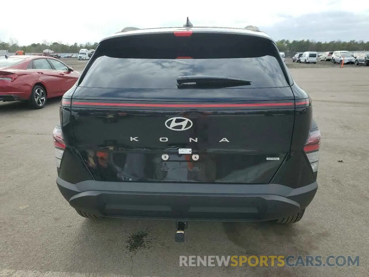 6 fotografías del automóvil dañado KM8HBCAB3SU212655 HYUNDAI KONA 2025