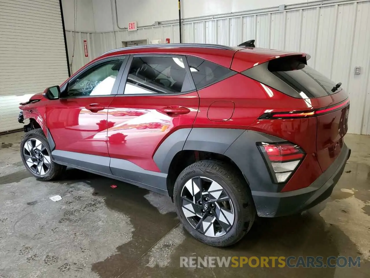 2 fotografías del automóvil dañado KM8HBCAB3SU233439 HYUNDAI KONA 2025