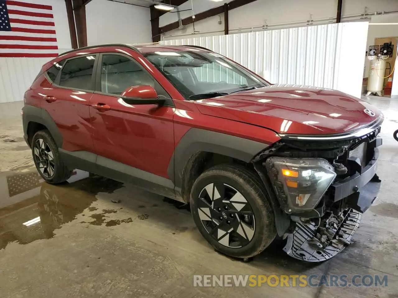4 fotografías del automóvil dañado KM8HBCAB3SU233439 HYUNDAI KONA 2025