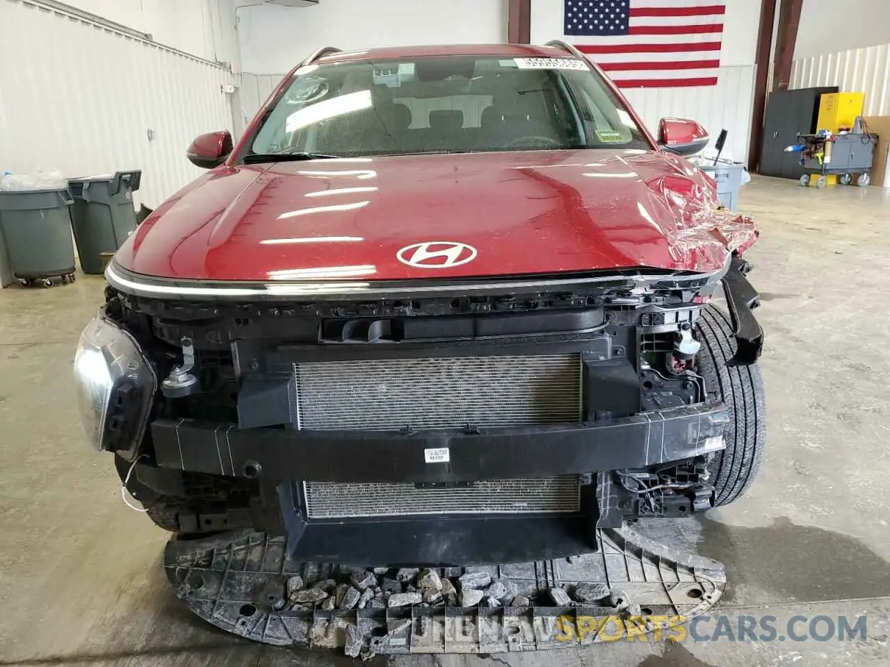 5 fotografías del automóvil dañado KM8HBCAB3SU233439 HYUNDAI KONA 2025