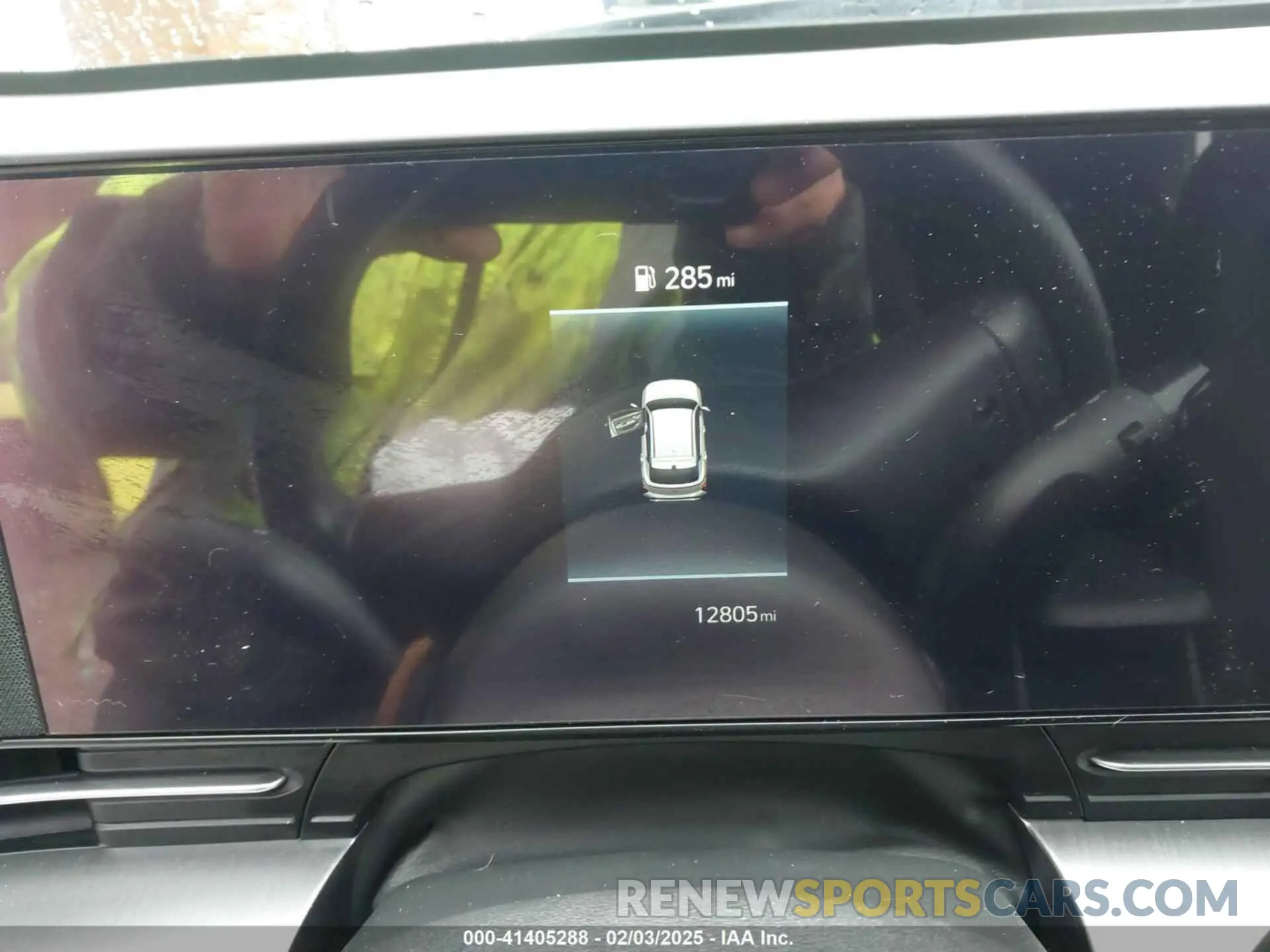 7 fotografías del automóvil dañado KM8HBCAB4SU187166 HYUNDAI KONA 2025