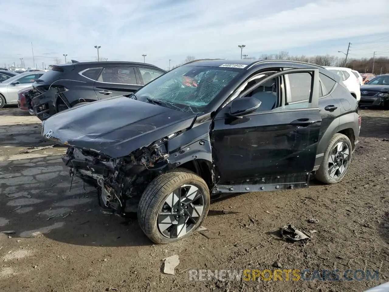 1 fotografías del automóvil dañado KM8HBCAB5SU202192 HYUNDAI KONA 2025
