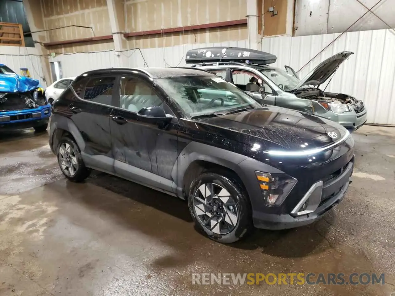 4 fotografías del automóvil dañado KM8HBCAB7SU276357 HYUNDAI KONA 2025