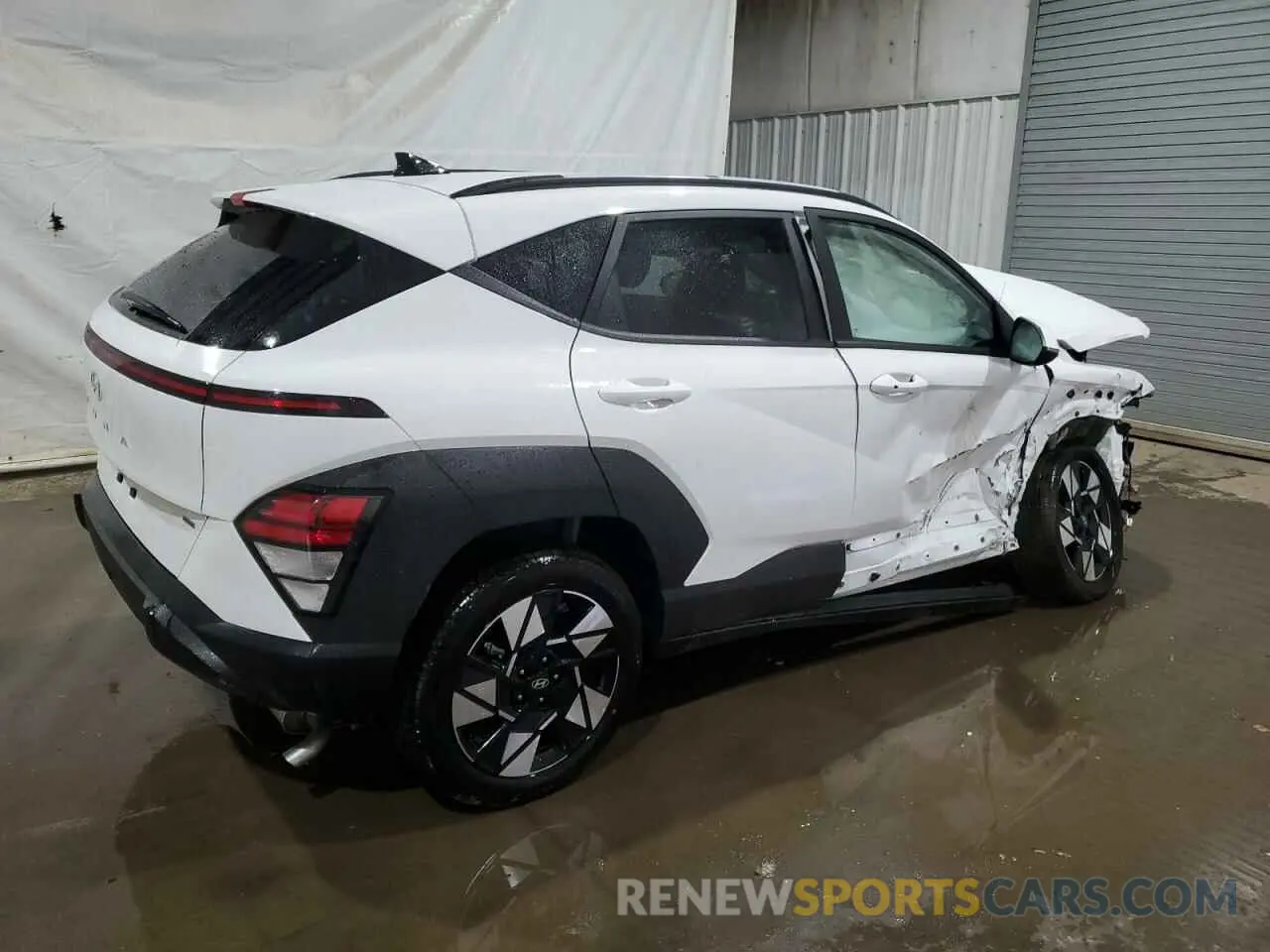 3 fotografías del automóvil dañado KM8HBCAB9SU270365 HYUNDAI KONA 2025
