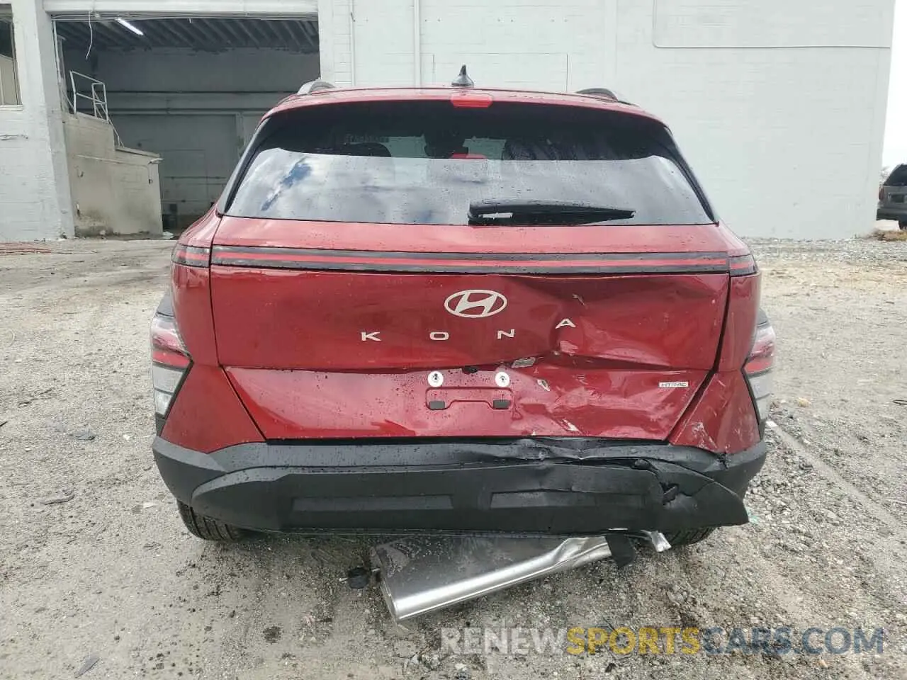 6 fotografías del automóvil dañado KM8HBCAB9SU286100 HYUNDAI KONA 2025