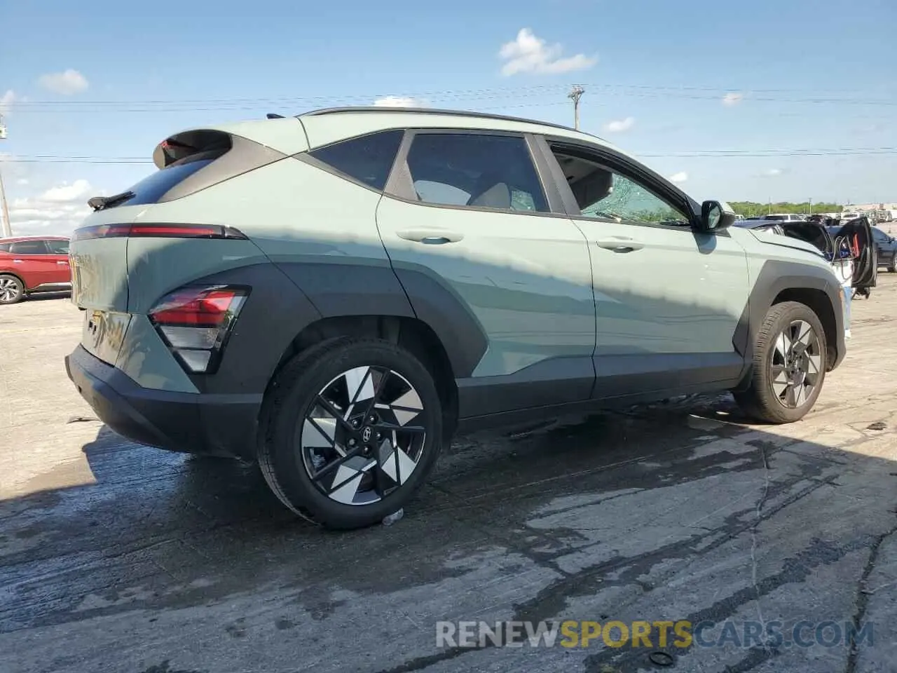 3 fotografías del automóvil dañado KM8HC3AB5SU209138 HYUNDAI KONA 2025