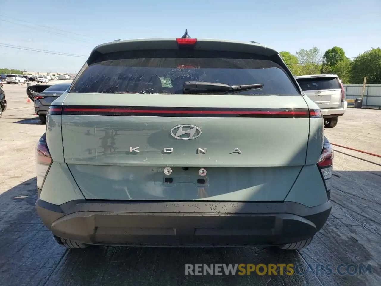 6 fotografías del automóvil dañado KM8HC3AB5SU209138 HYUNDAI KONA 2025