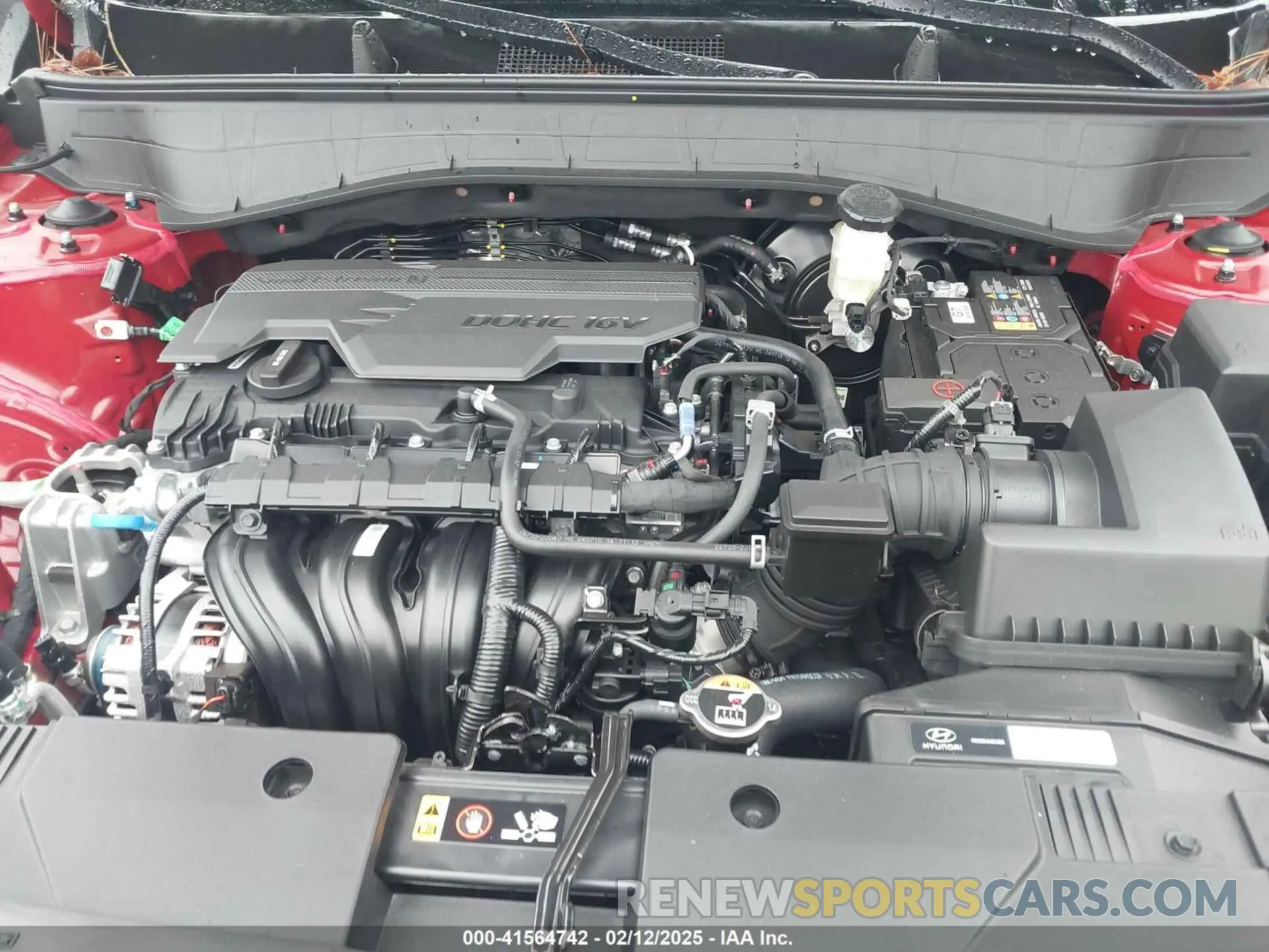 10 fotografías del automóvil dañado KM8HC3AB9SU208784 HYUNDAI KONA 2025