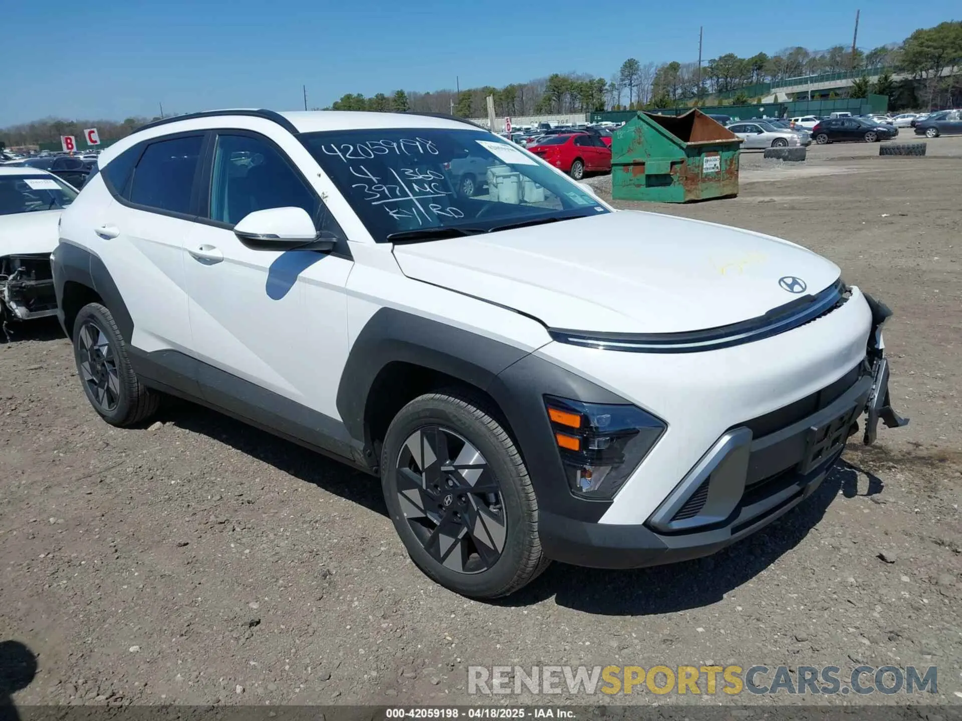 1 fotografías del automóvil dañado KM8HCCAB0SU214649 HYUNDAI KONA 2025