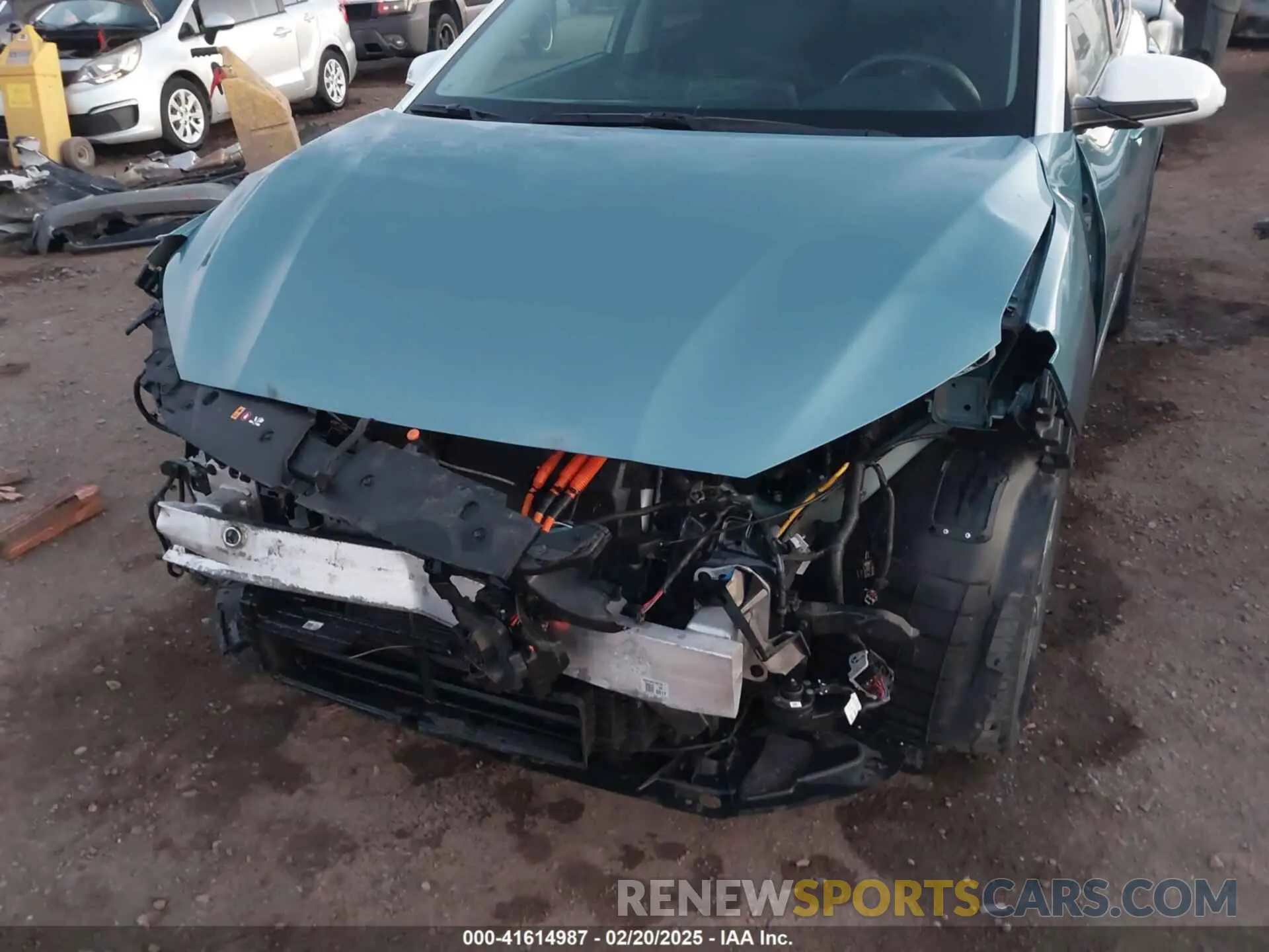 6 fotografías del automóvil dañado KM8K23AG3LU072237 HYUNDAI KONA ELECTRIC 2020