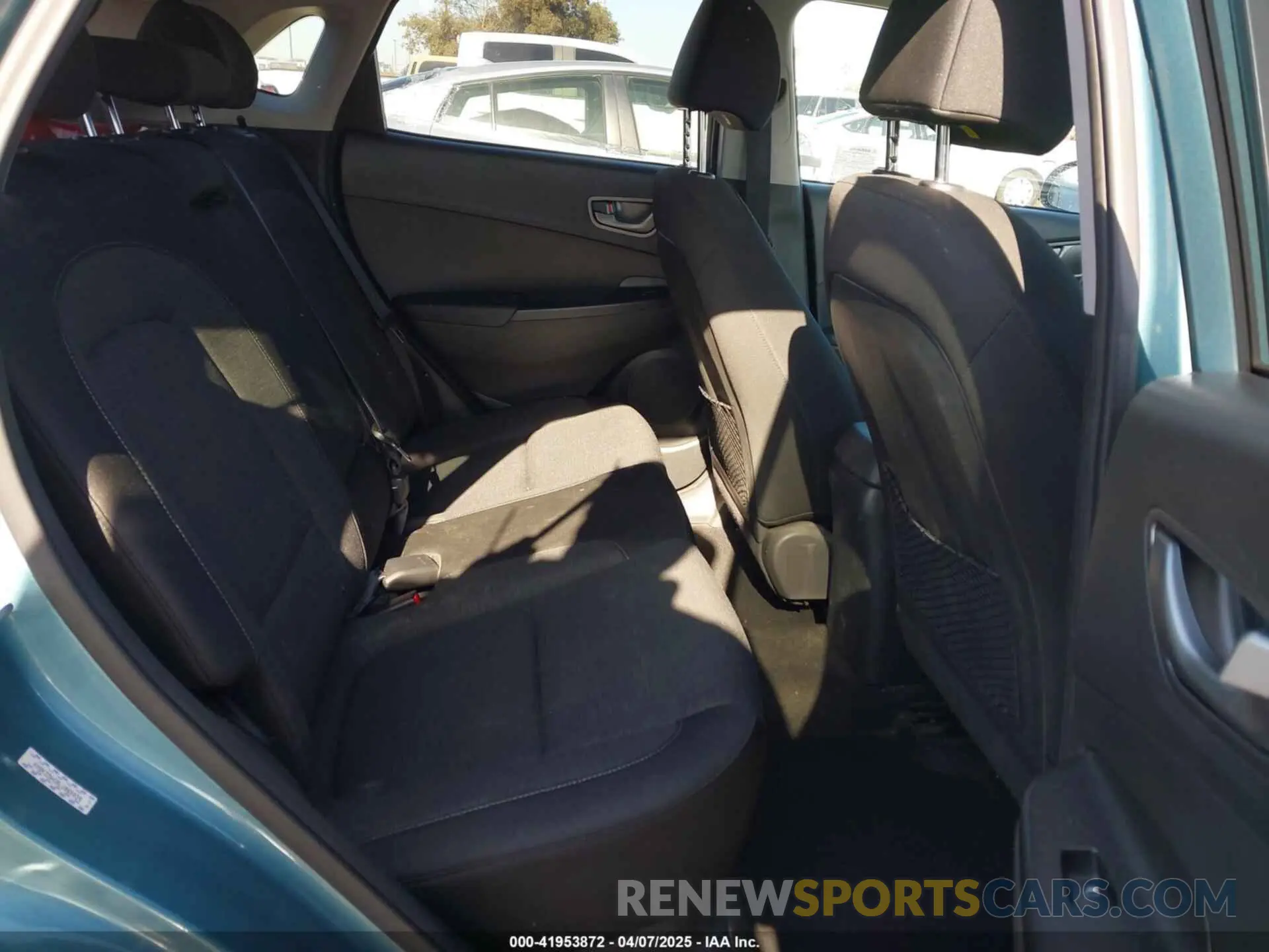 8 fotografías del automóvil dañado KM8K23AG8LU065039 HYUNDAI KONA ELECTRIC 2020