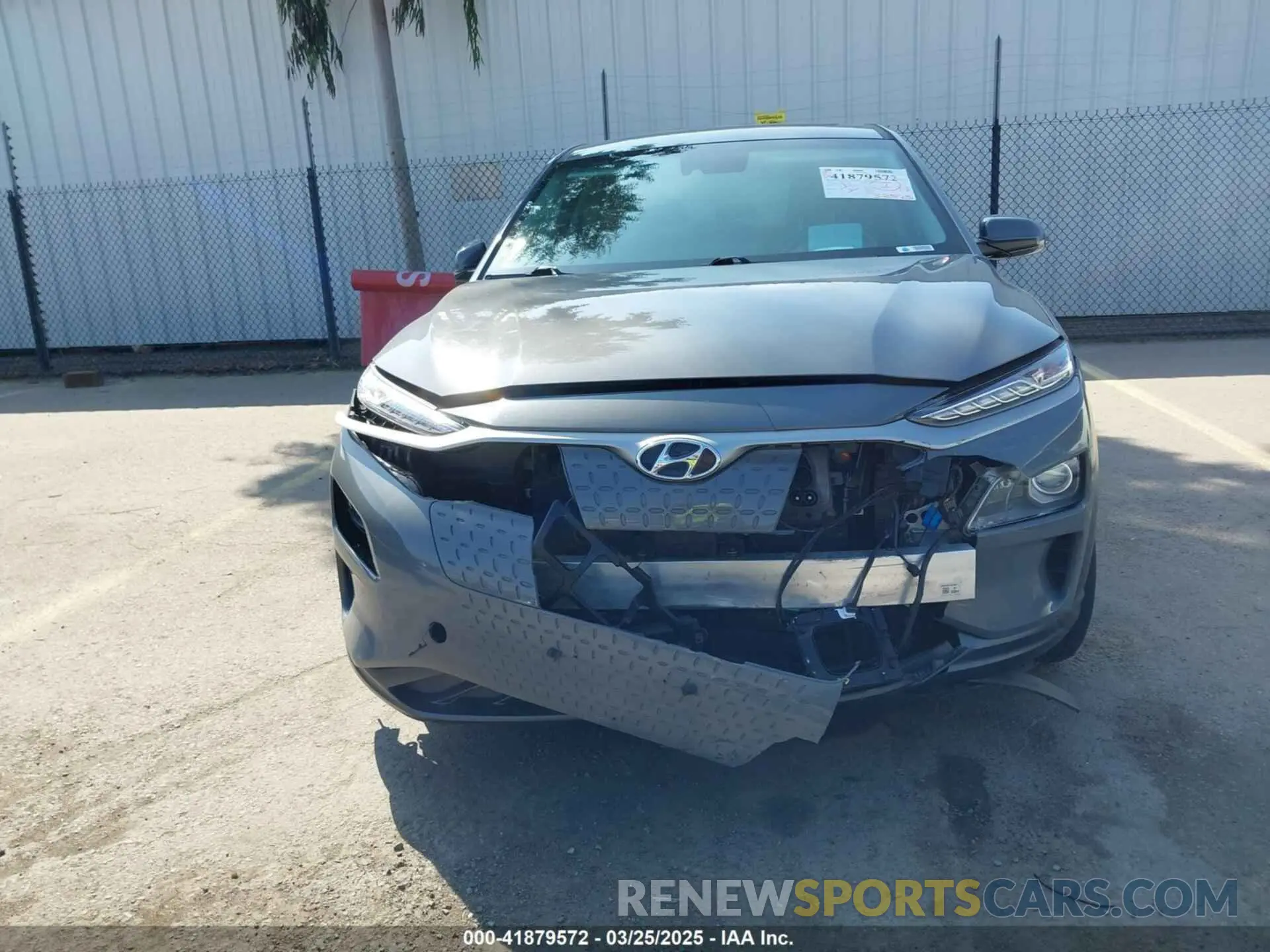 13 fotografías del automóvil dañado KM8K53AG5LU078922 HYUNDAI KONA ELECTRIC 2020