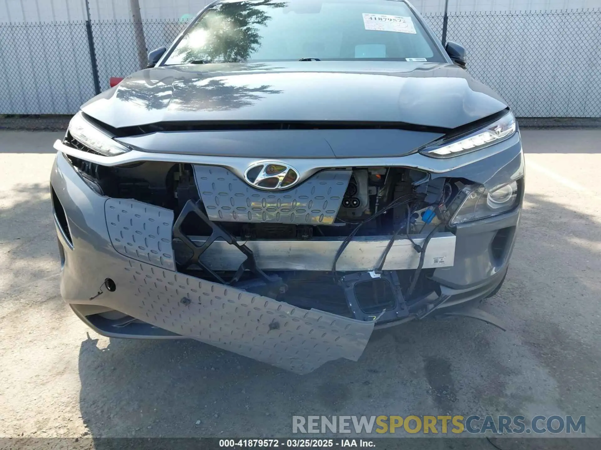 6 fotografías del automóvil dañado KM8K53AG5LU078922 HYUNDAI KONA ELECTRIC 2020