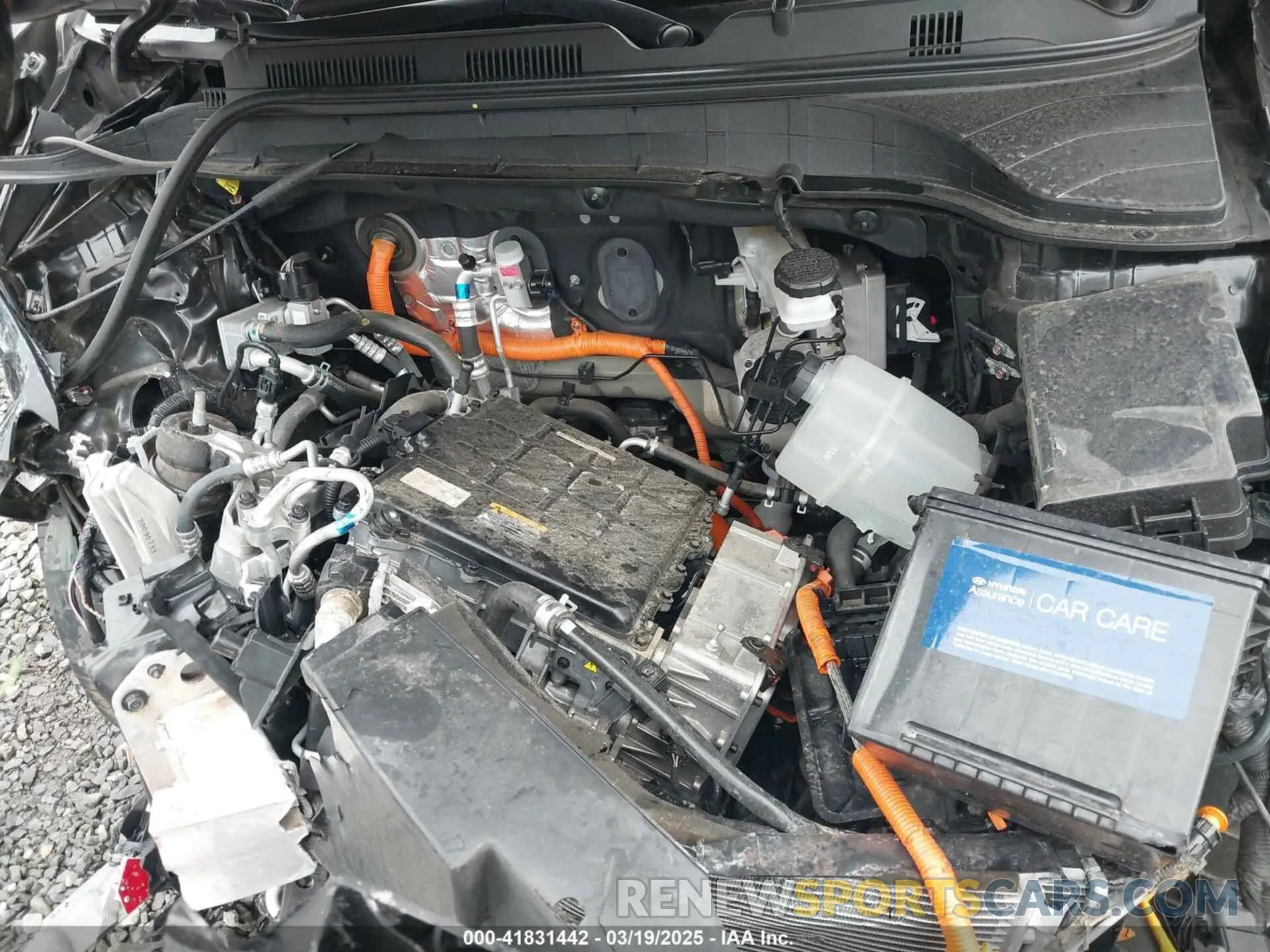 10 fotografías del automóvil dañado KM8K33AG0MU110795 HYUNDAI KONA ELECTRIC 2021