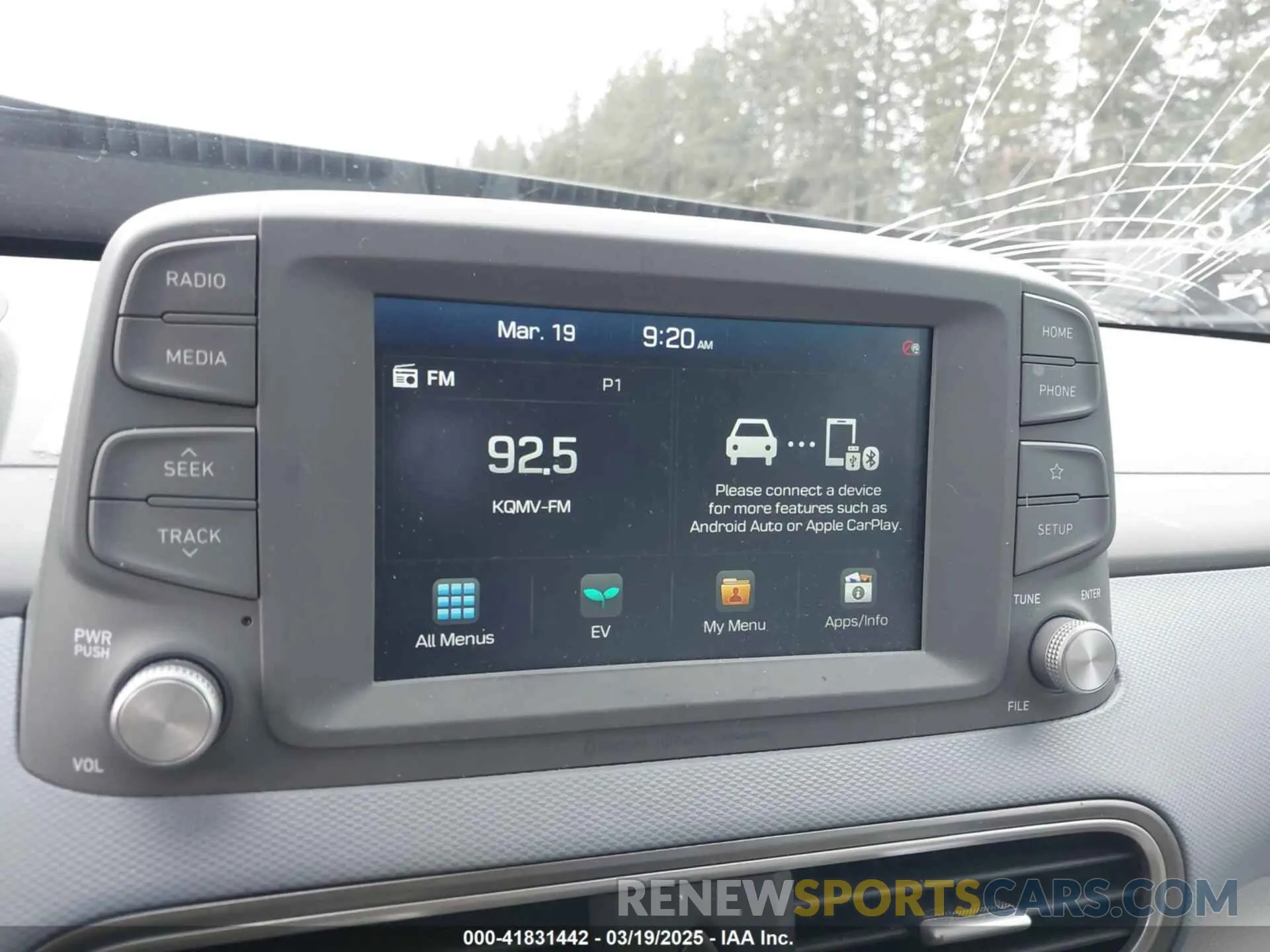 18 fotografías del automóvil dañado KM8K33AG0MU110795 HYUNDAI KONA ELECTRIC 2021