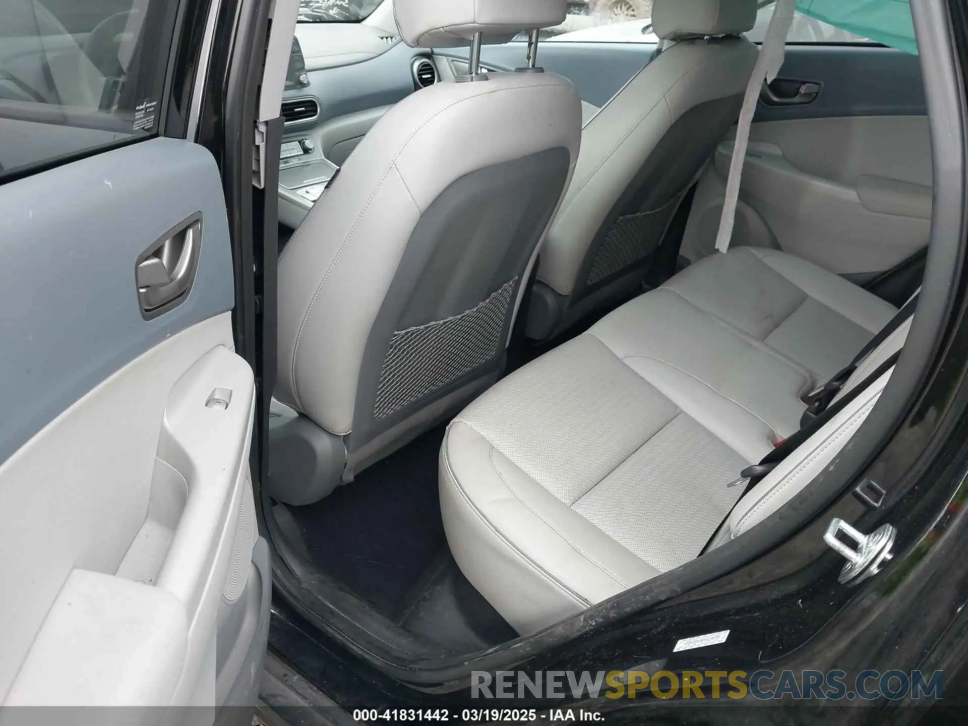 8 fotografías del automóvil dañado KM8K33AG0MU110795 HYUNDAI KONA ELECTRIC 2021