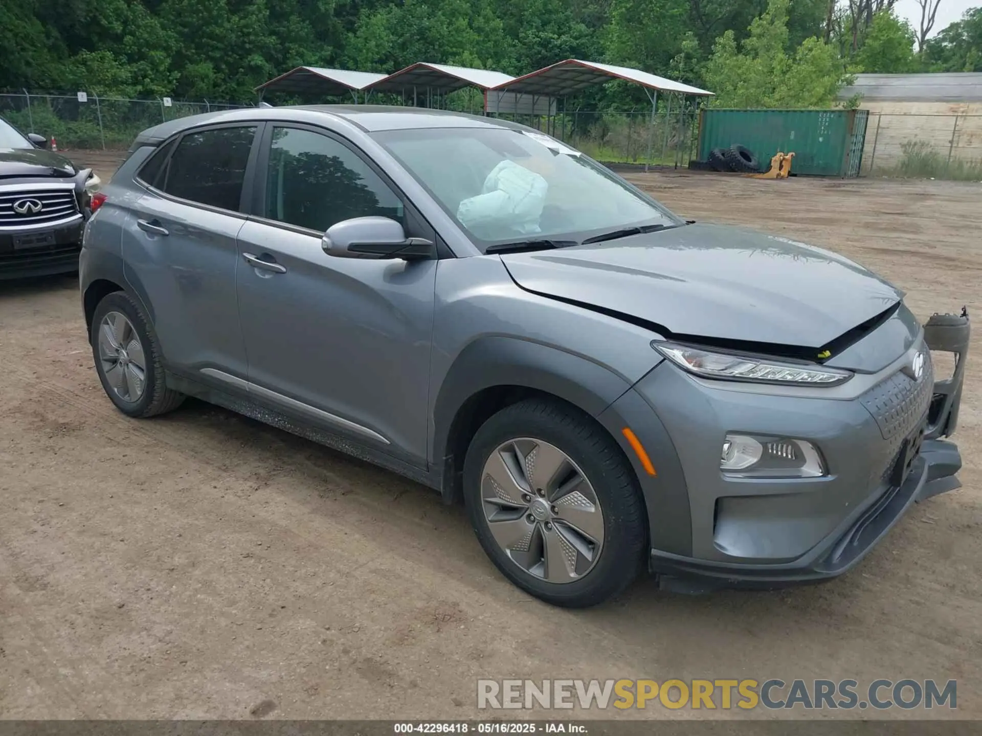 1 fotografías del automóvil dañado KM8K33AG1MU127234 HYUNDAI KONA ELECTRIC 2021
