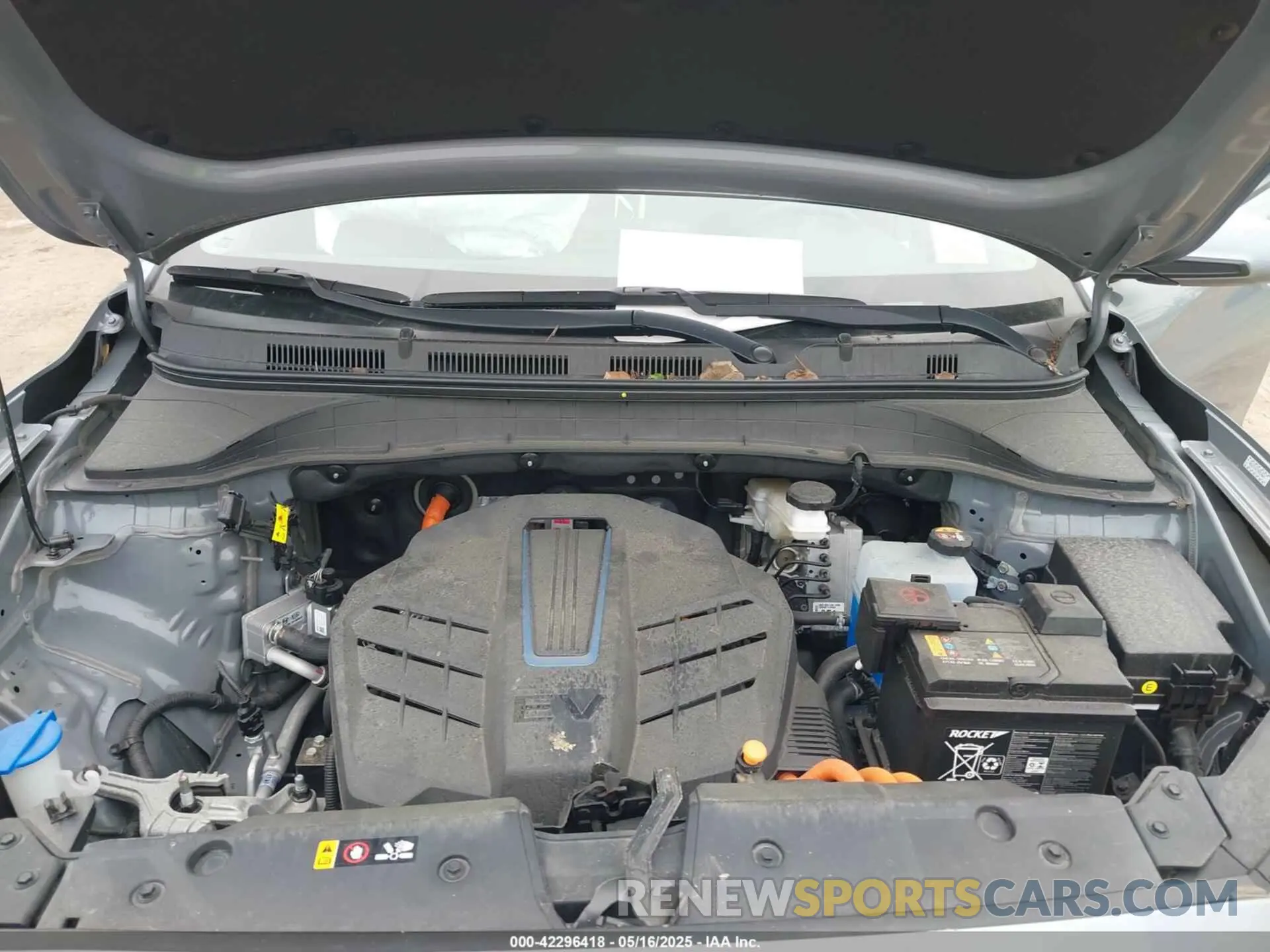 10 fotografías del automóvil dañado KM8K33AG1MU127234 HYUNDAI KONA ELECTRIC 2021