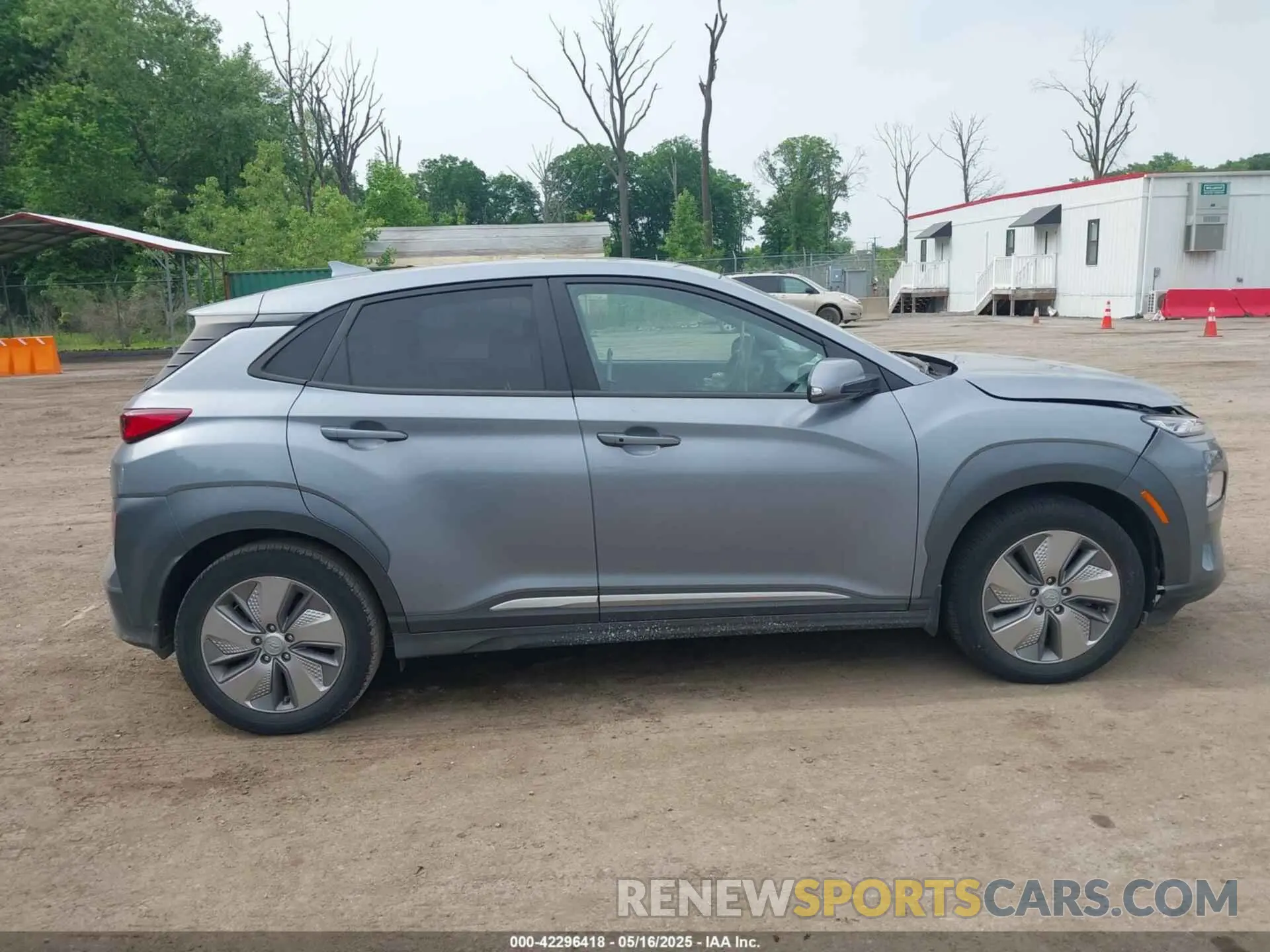 13 fotografías del automóvil dañado KM8K33AG1MU127234 HYUNDAI KONA ELECTRIC 2021