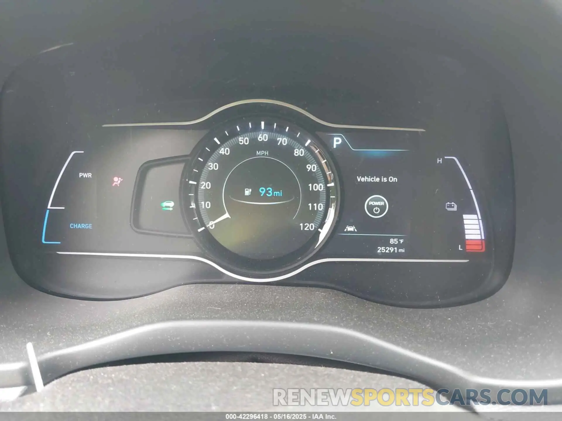 7 fotografías del automóvil dañado KM8K33AG1MU127234 HYUNDAI KONA ELECTRIC 2021