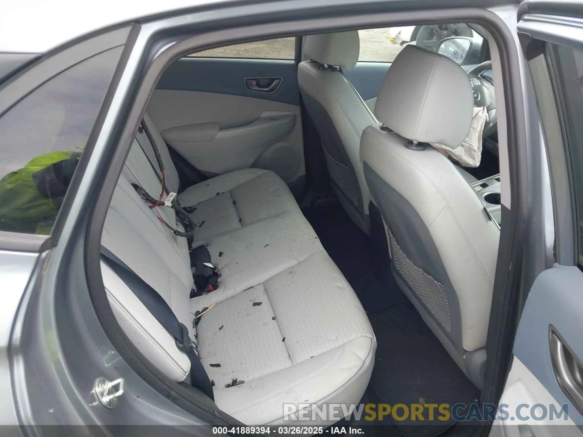 8 fotografías del automóvil dañado KM8K53AG0MU097928 HYUNDAI KONA ELECTRIC 2021