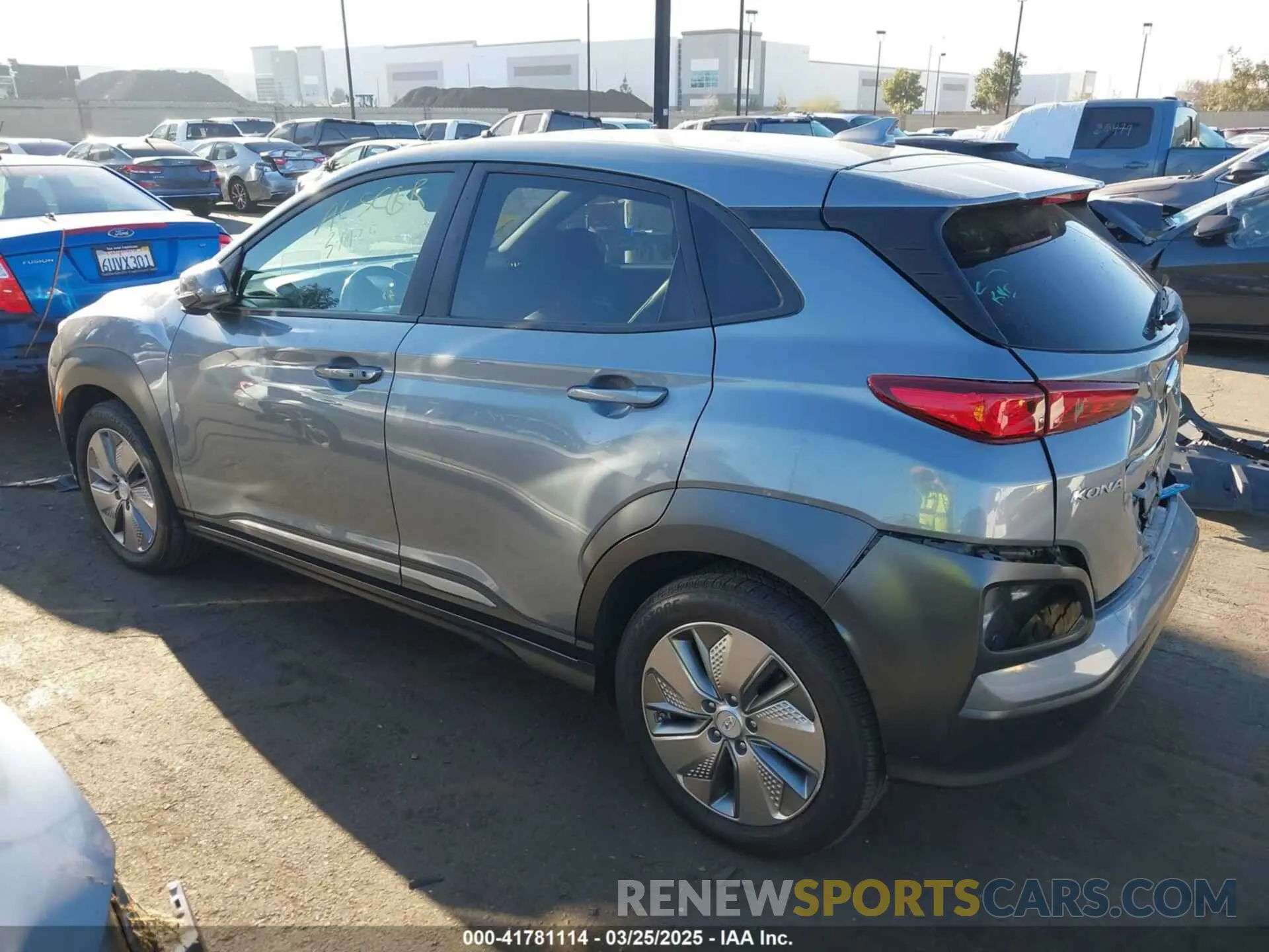 15 fotografías del automóvil dañado KM8K53AG0MU103629 HYUNDAI KONA ELECTRIC 2021