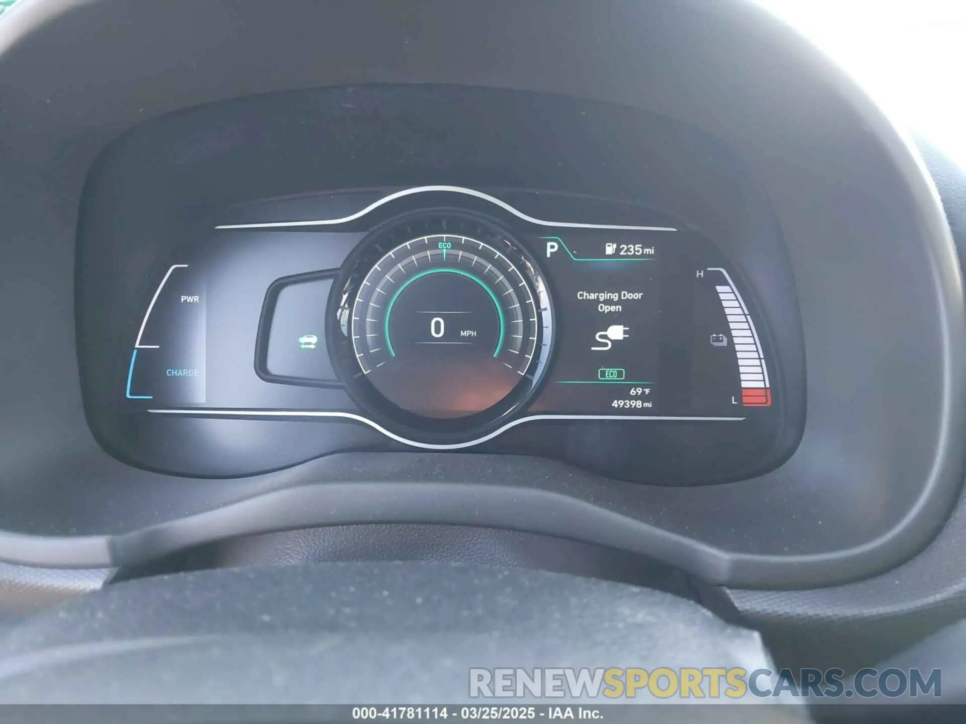 7 fotografías del automóvil dañado KM8K53AG0MU103629 HYUNDAI KONA ELECTRIC 2021