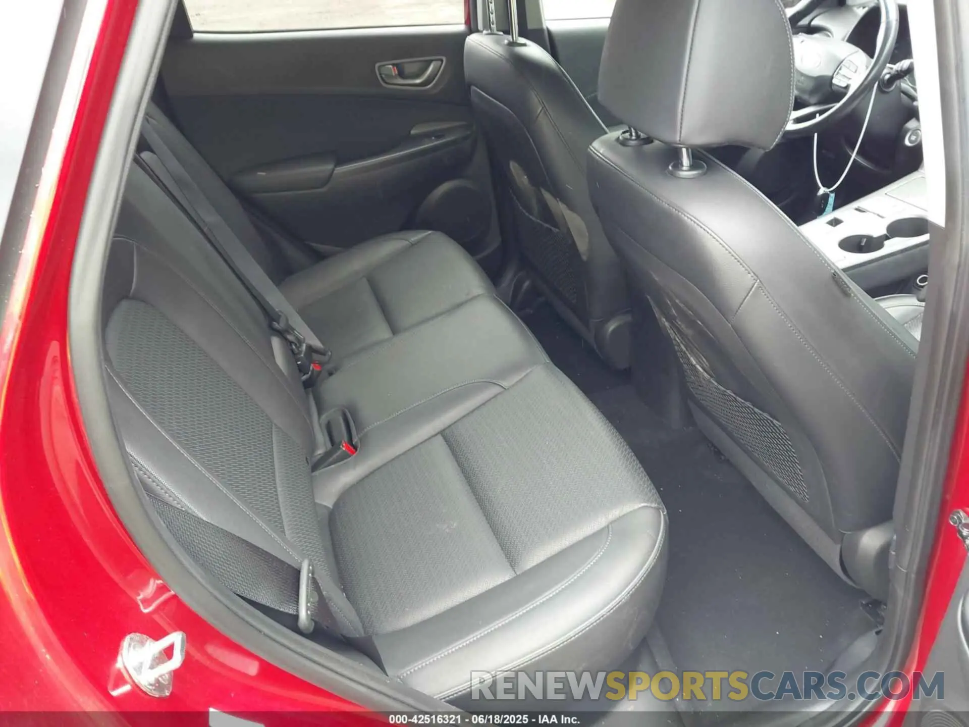 8 fotografías del automóvil dañado KM8K53AG6MU119382 HYUNDAI KONA ELECTRIC 2021