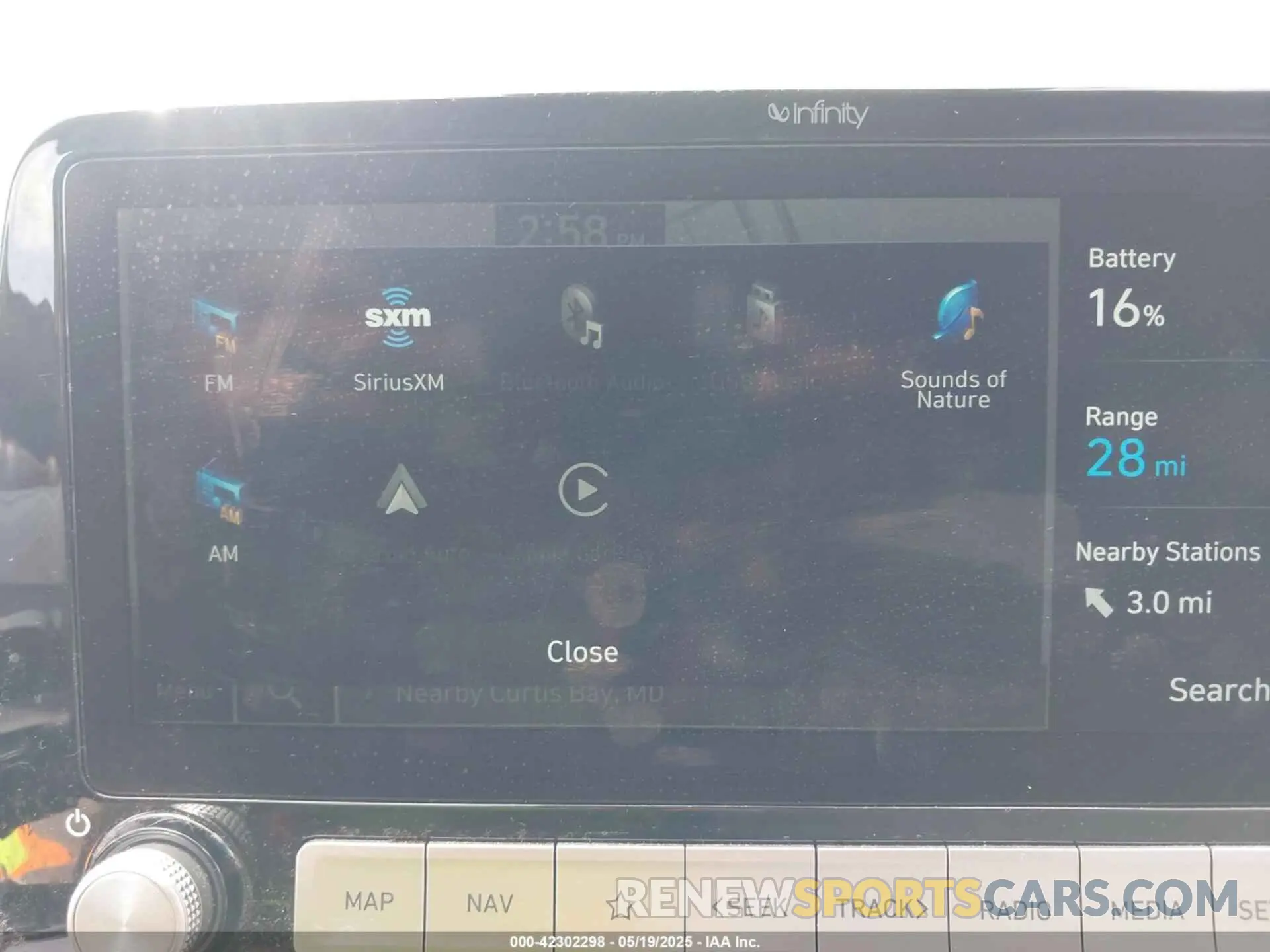 19 fotografías del automóvil dañado KM8K53AG6MU125246 HYUNDAI KONA ELECTRIC 2021