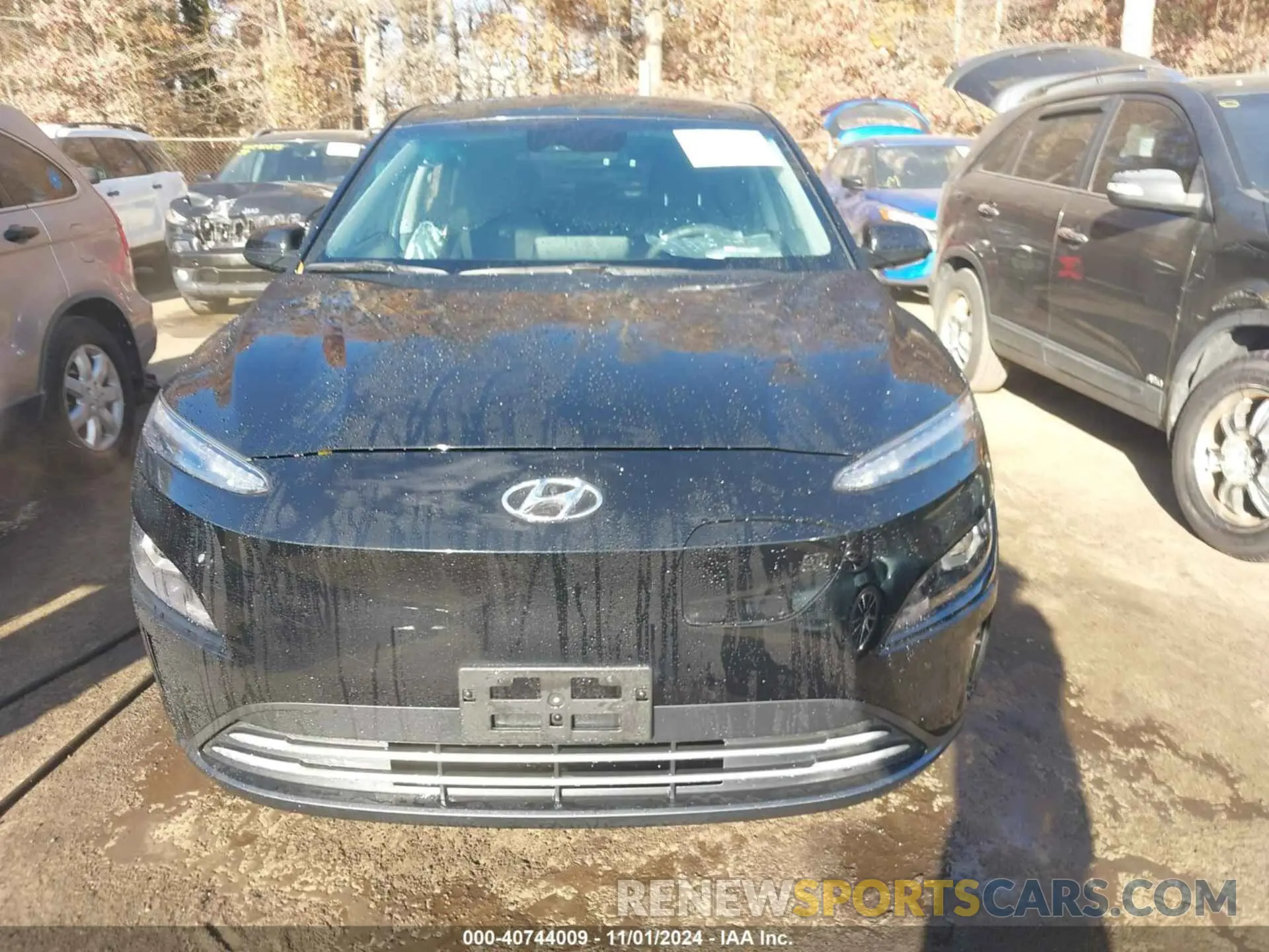 12 fotografías del automóvil dañado KM8K23AG3PU190231 HYUNDAI KONA ELECTRIC 2023