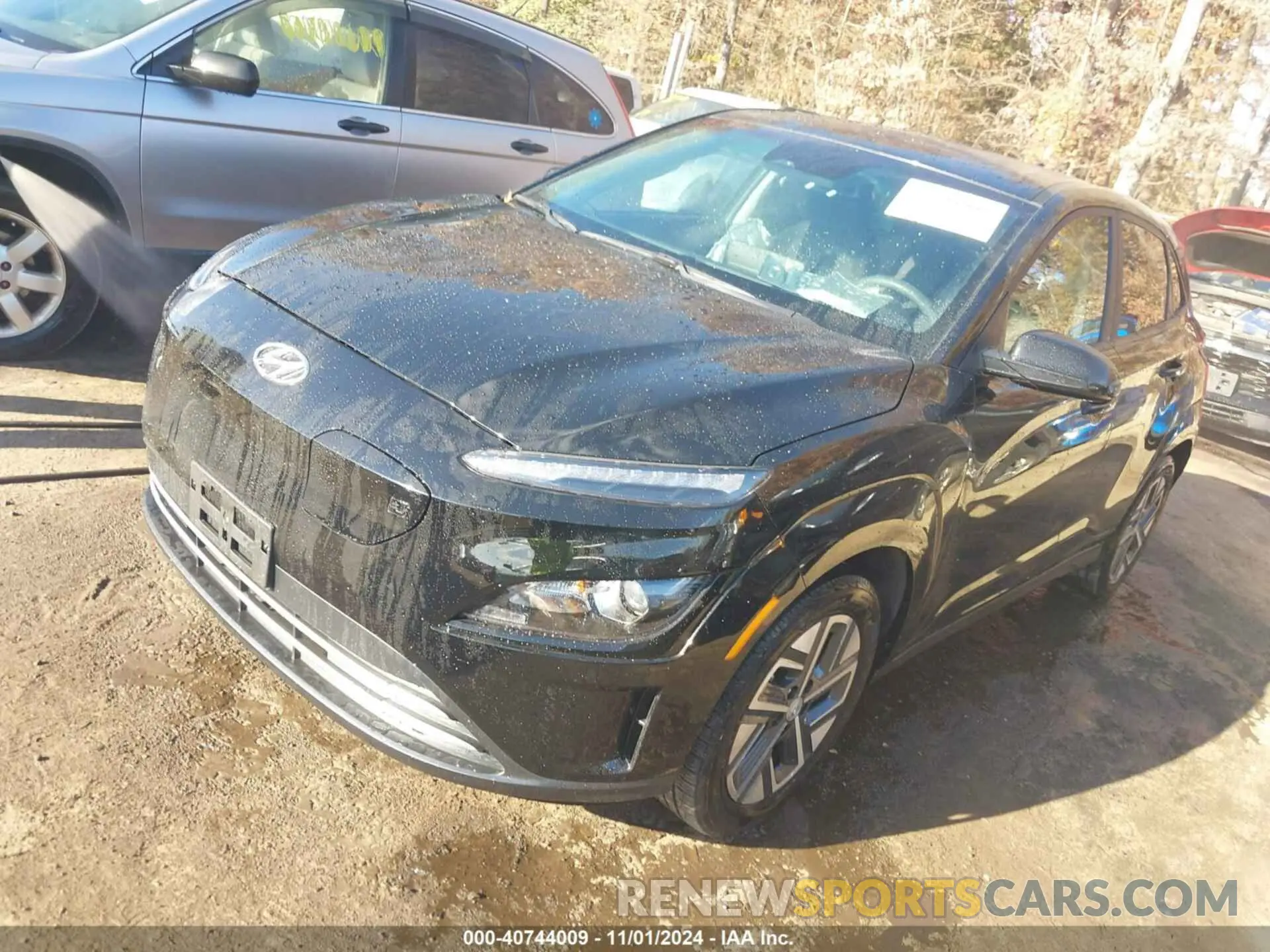 2 fotografías del automóvil dañado KM8K23AG3PU190231 HYUNDAI KONA ELECTRIC 2023