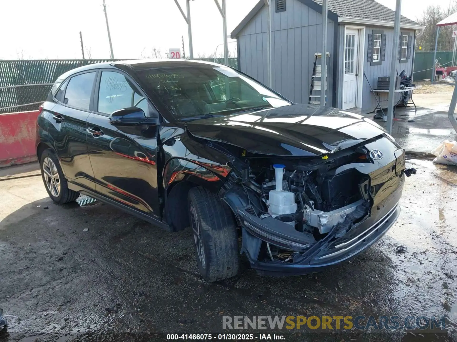 1 fotografías del automóvil dañado KM8K23AG6PU191048 HYUNDAI KONA ELECTRIC 2023