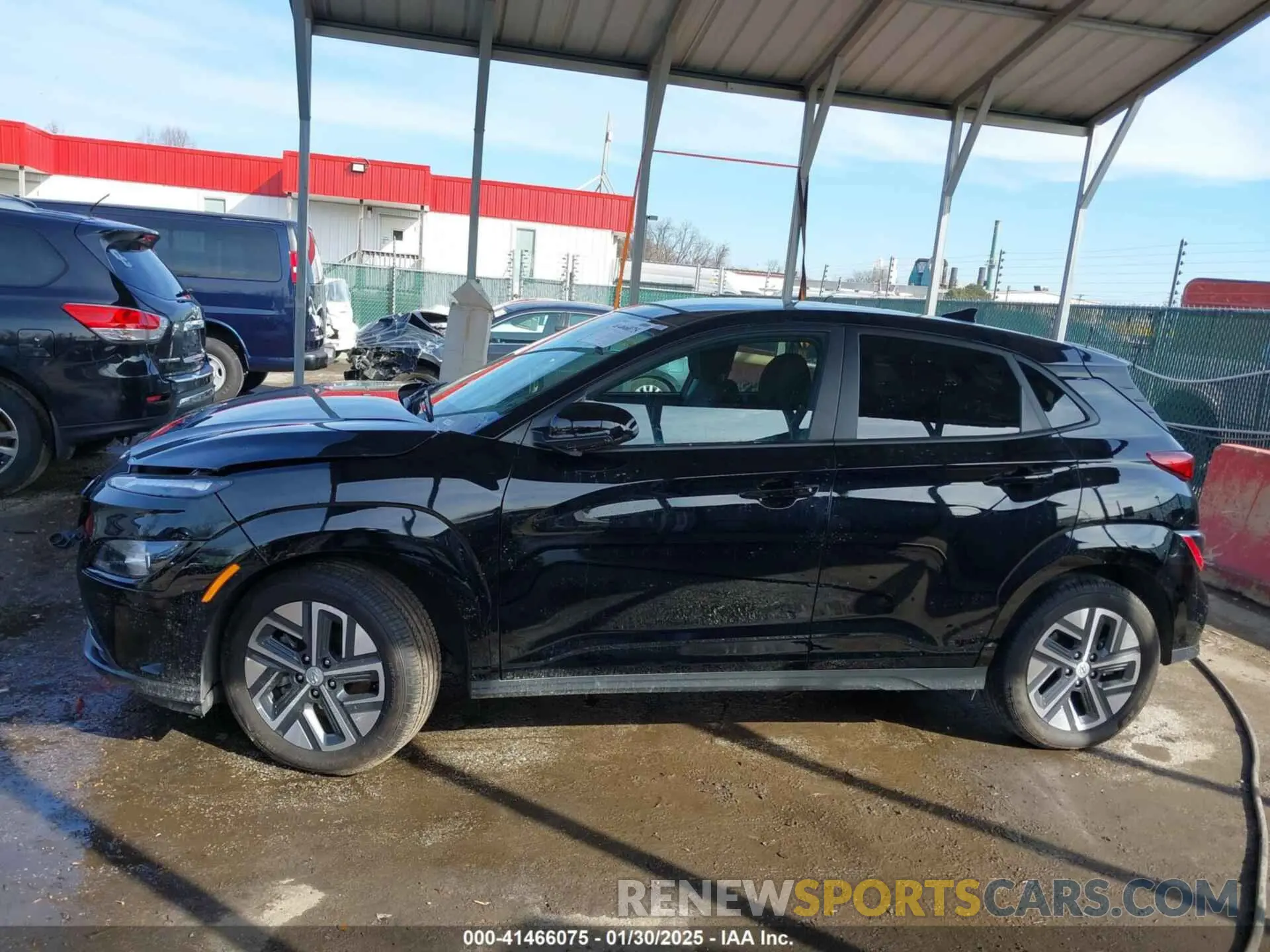 15 fotografías del automóvil dañado KM8K23AG6PU191048 HYUNDAI KONA ELECTRIC 2023