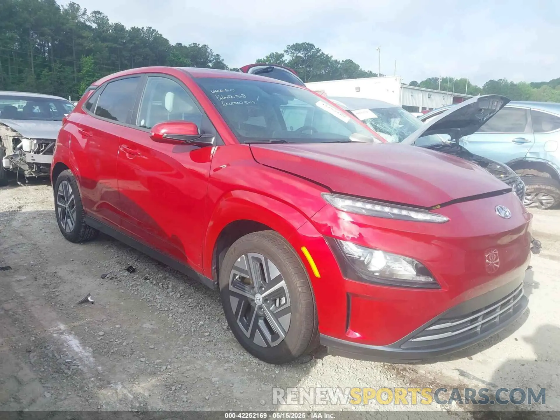 1 fotografías del automóvil dañado KM8K33AG6PU191550 HYUNDAI KONA ELECTRIC 2023