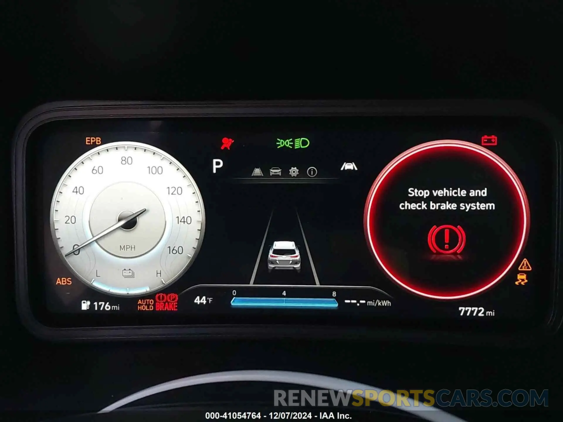 7 fotografías del automóvil dañado KM8K33AGXPU183659 HYUNDAI KONA ELECTRIC 2023