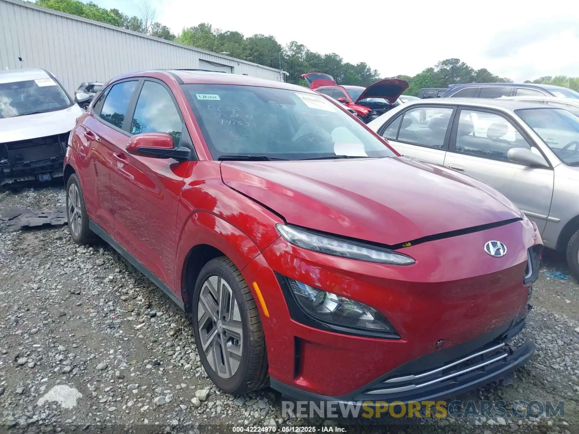 1 fotografías del automóvil dañado KM8K33AGXPU191535 HYUNDAI KONA ELECTRIC 2023