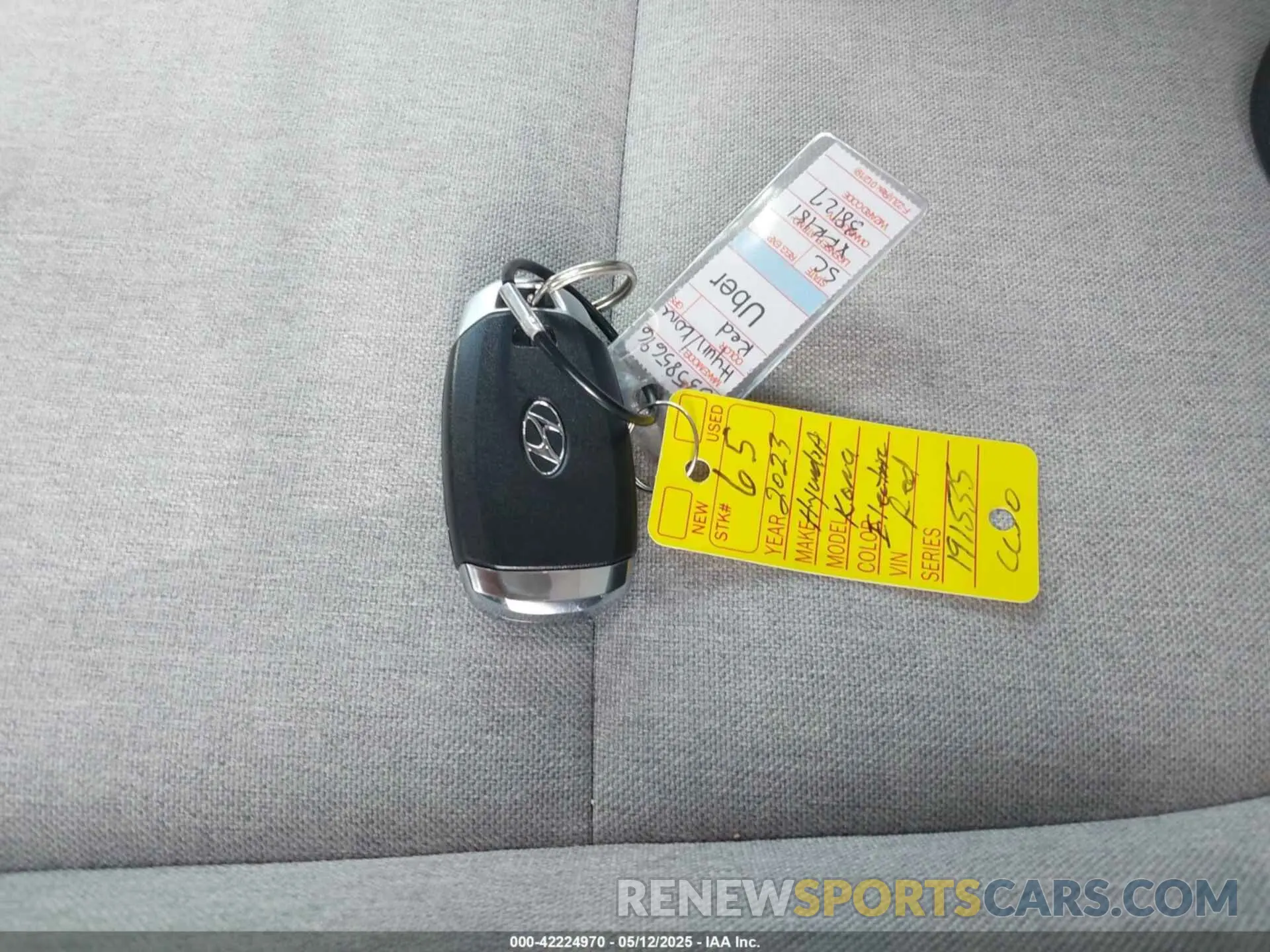 11 fotografías del automóvil dañado KM8K33AGXPU191535 HYUNDAI KONA ELECTRIC 2023