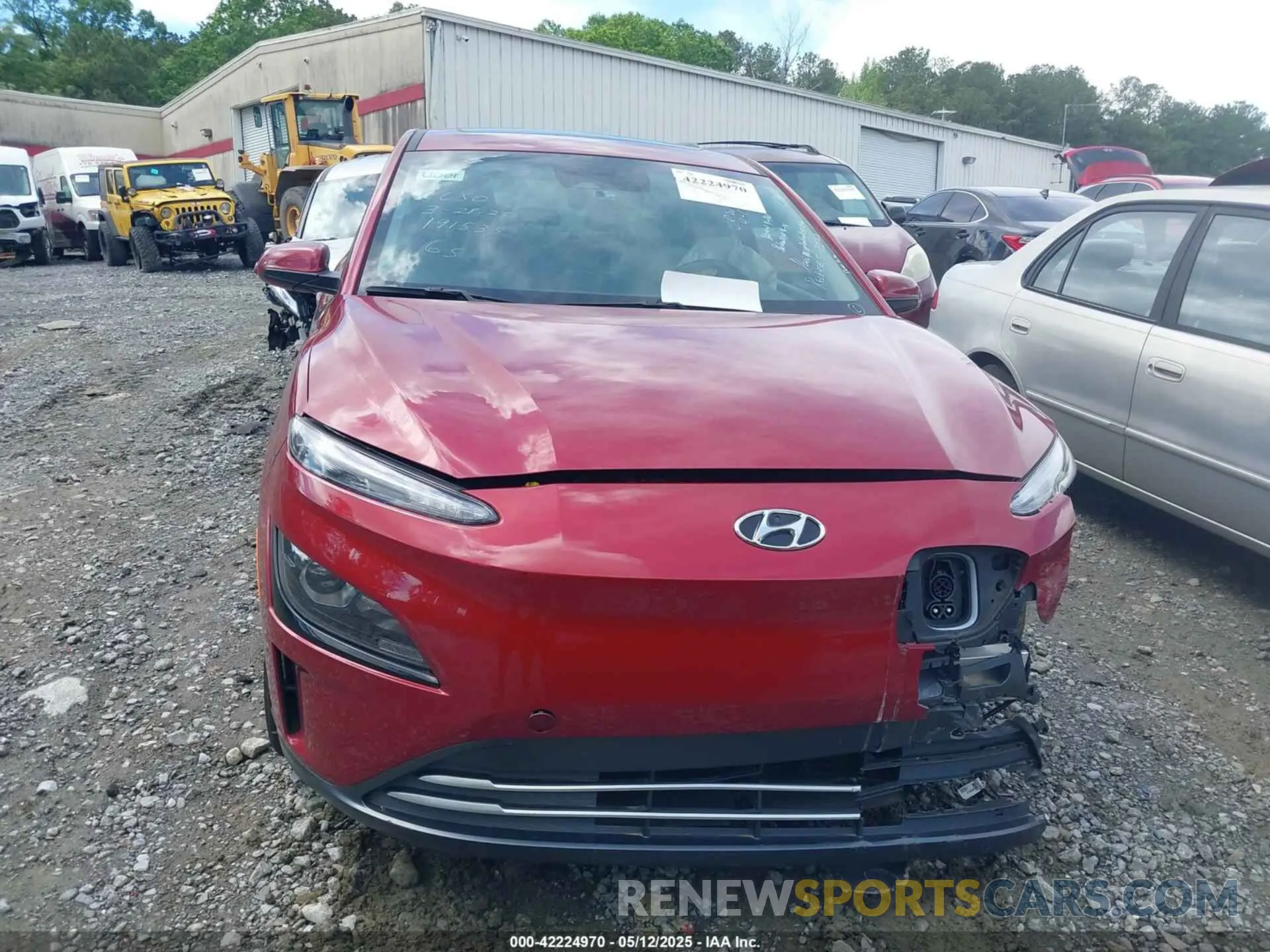 12 fotografías del automóvil dañado KM8K33AGXPU191535 HYUNDAI KONA ELECTRIC 2023