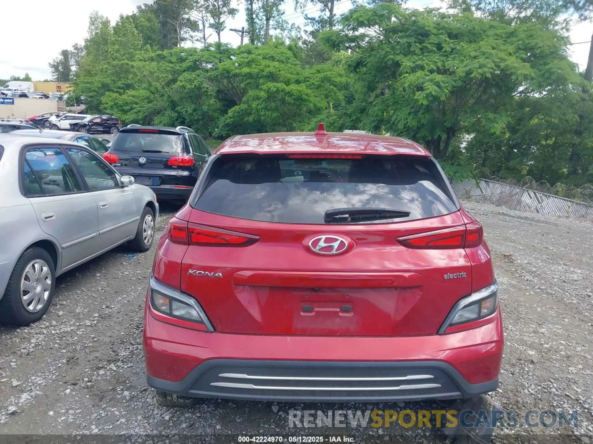 16 fotografías del automóvil dañado KM8K33AGXPU191535 HYUNDAI KONA ELECTRIC 2023