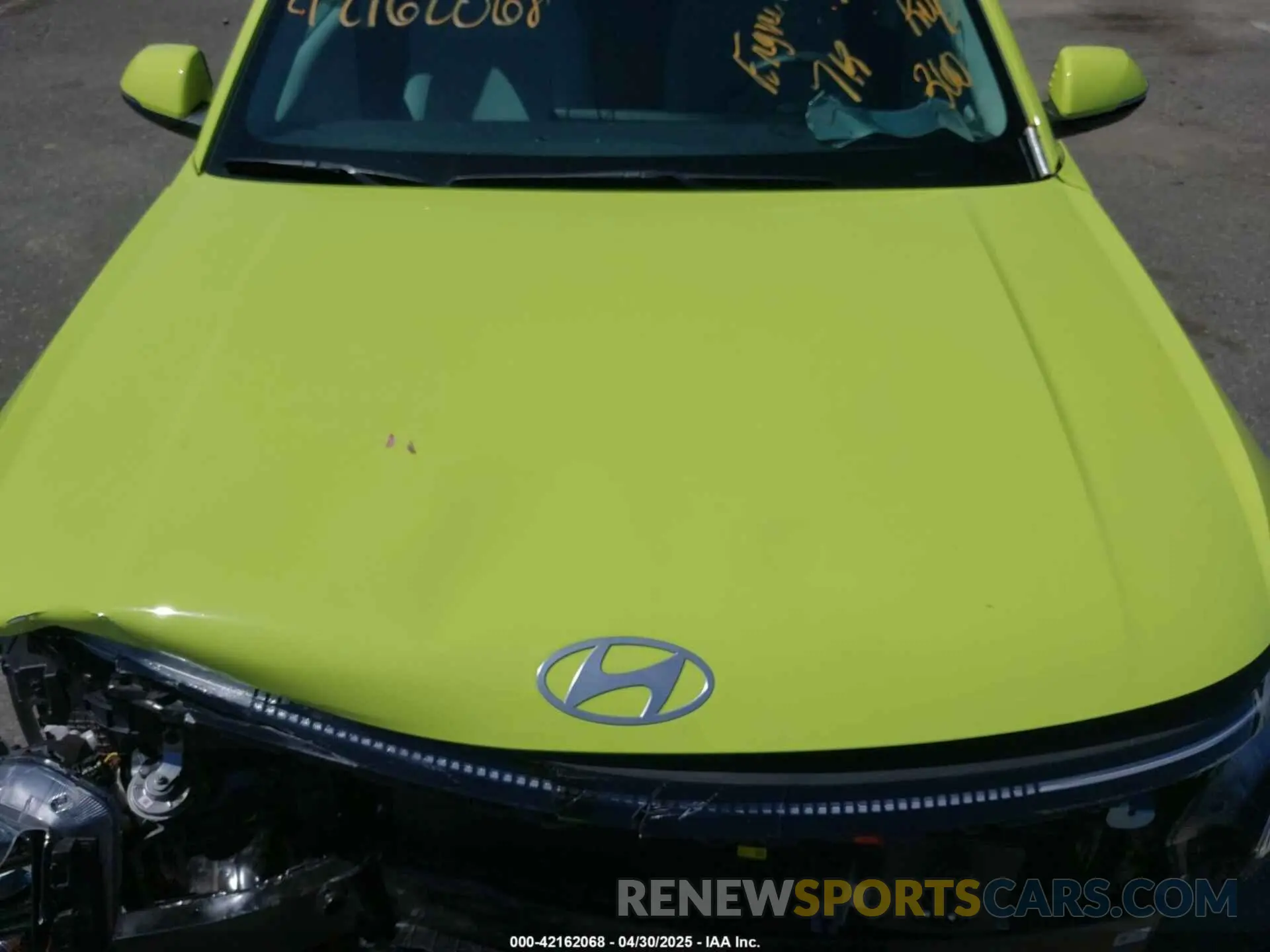 10 fotografías del automóvil dañado KM8HC3A62RU007368 HYUNDAI KONA ELECTRIC 2024
