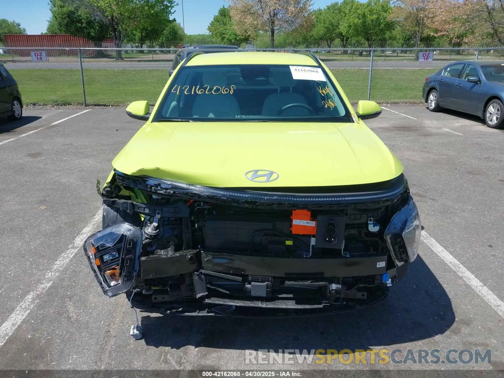 12 fotografías del automóvil dañado KM8HC3A62RU007368 HYUNDAI KONA ELECTRIC 2024