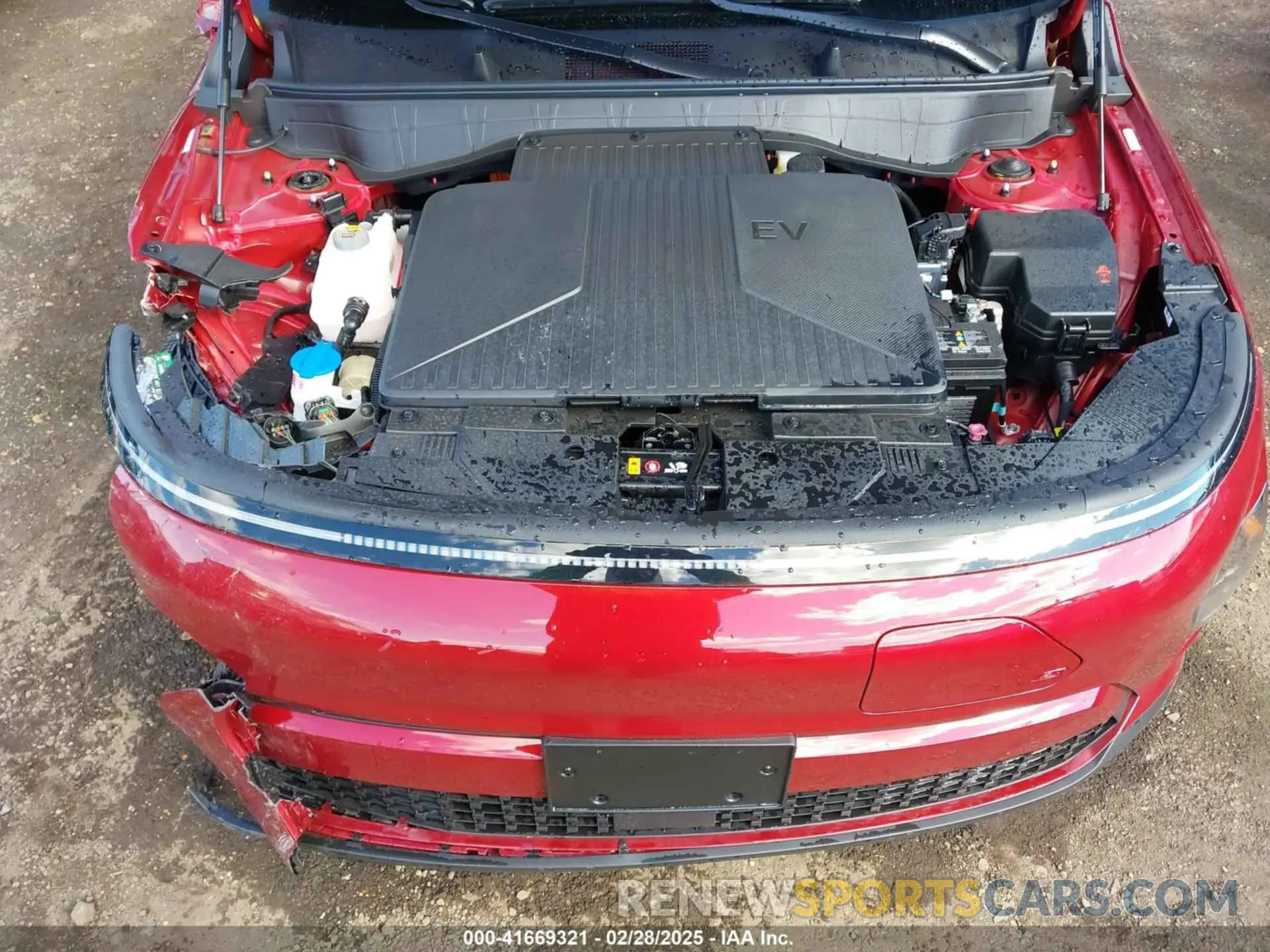 10 fotografías del automóvil dañado KM8HC3A63SU018238 HYUNDAI KONA ELECTRIC 2025