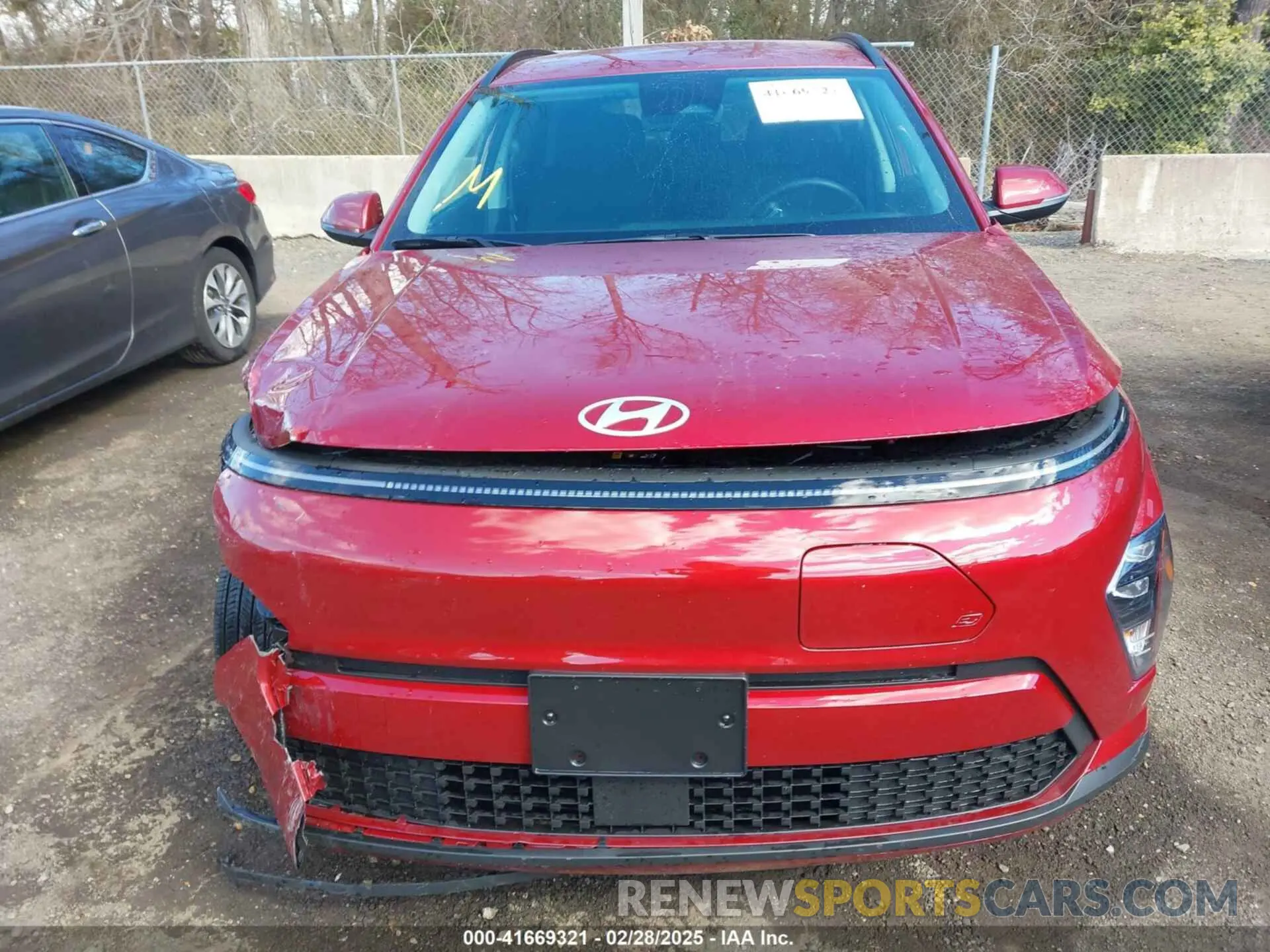 12 fotografías del automóvil dañado KM8HC3A63SU018238 HYUNDAI KONA ELECTRIC 2025