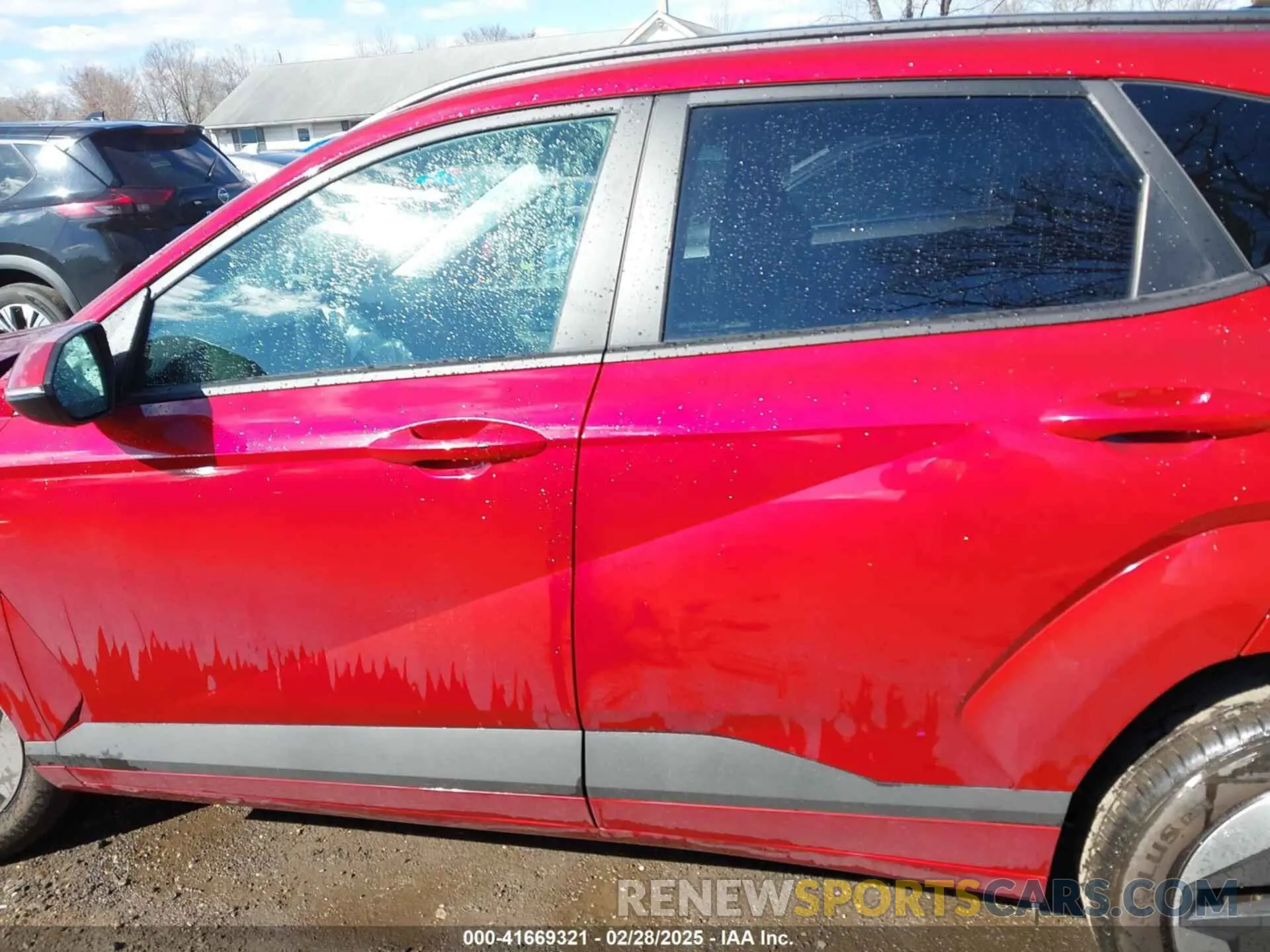 14 fotografías del automóvil dañado KM8HC3A63SU018238 HYUNDAI KONA ELECTRIC 2025