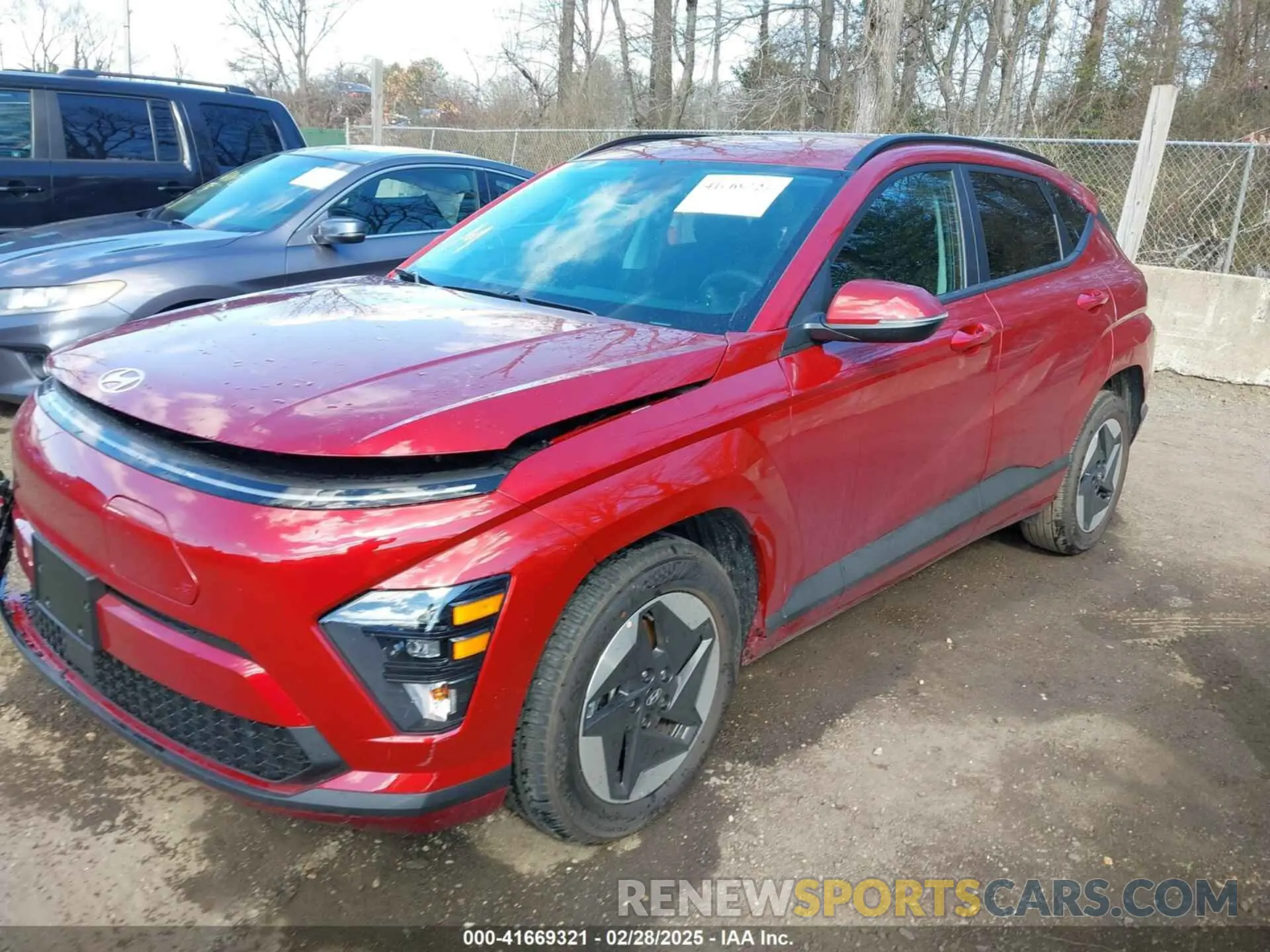 2 fotografías del automóvil dañado KM8HC3A63SU018238 HYUNDAI KONA ELECTRIC 2025