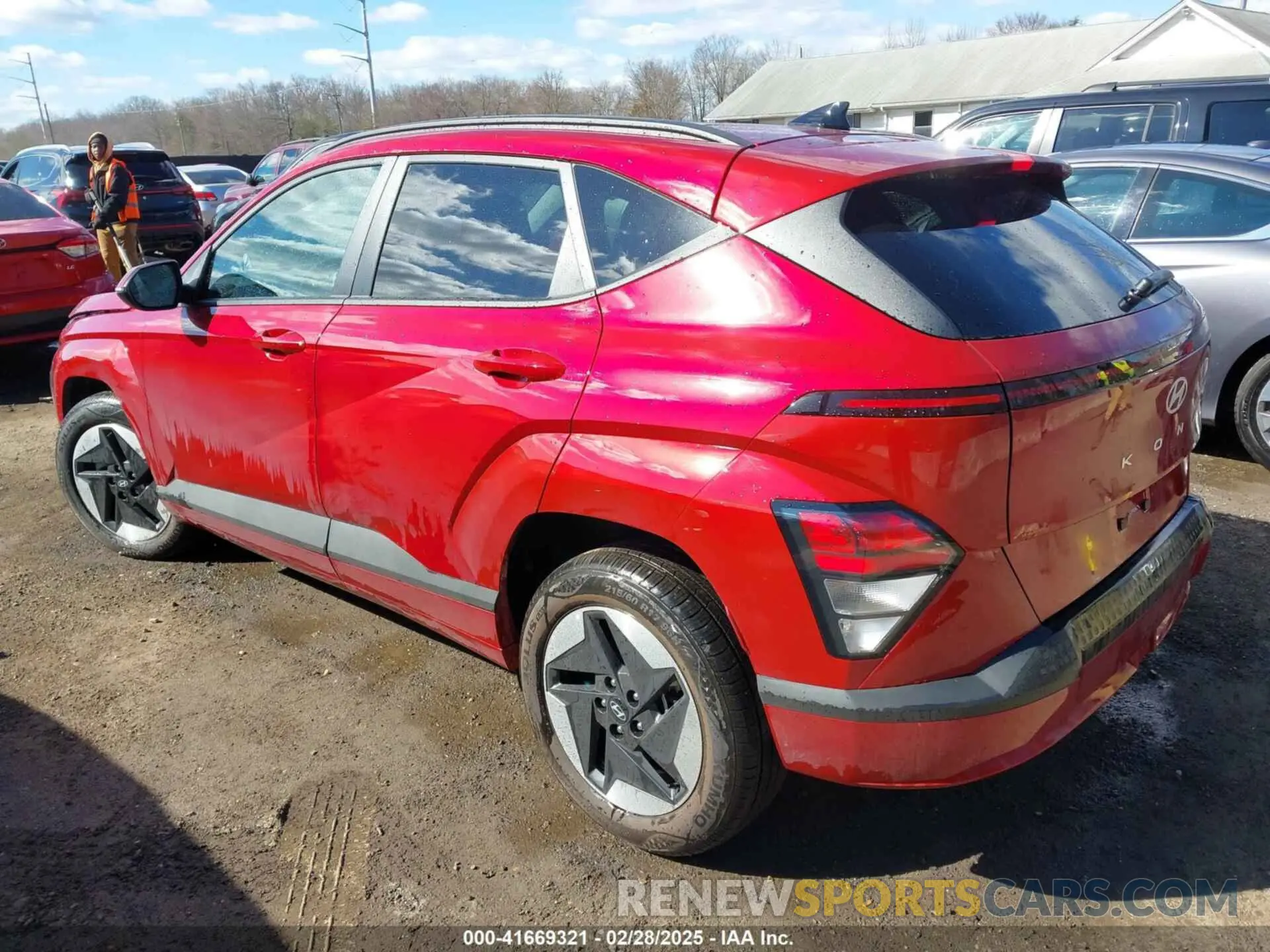 3 fotografías del automóvil dañado KM8HC3A63SU018238 HYUNDAI KONA ELECTRIC 2025