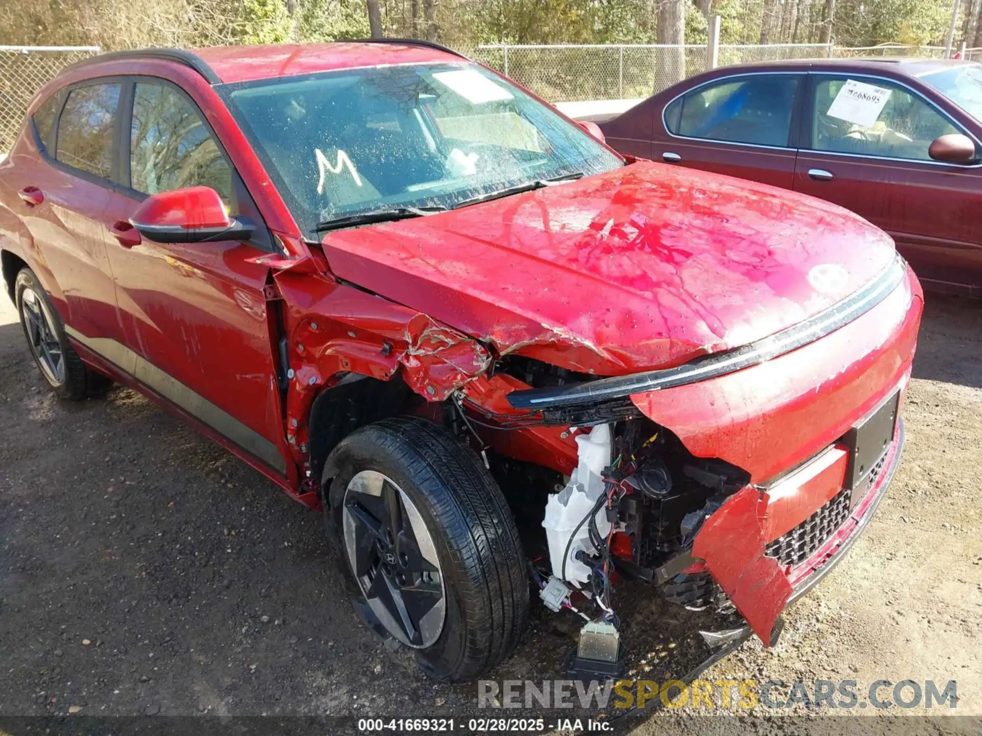 6 fotografías del automóvil dañado KM8HC3A63SU018238 HYUNDAI KONA ELECTRIC 2025