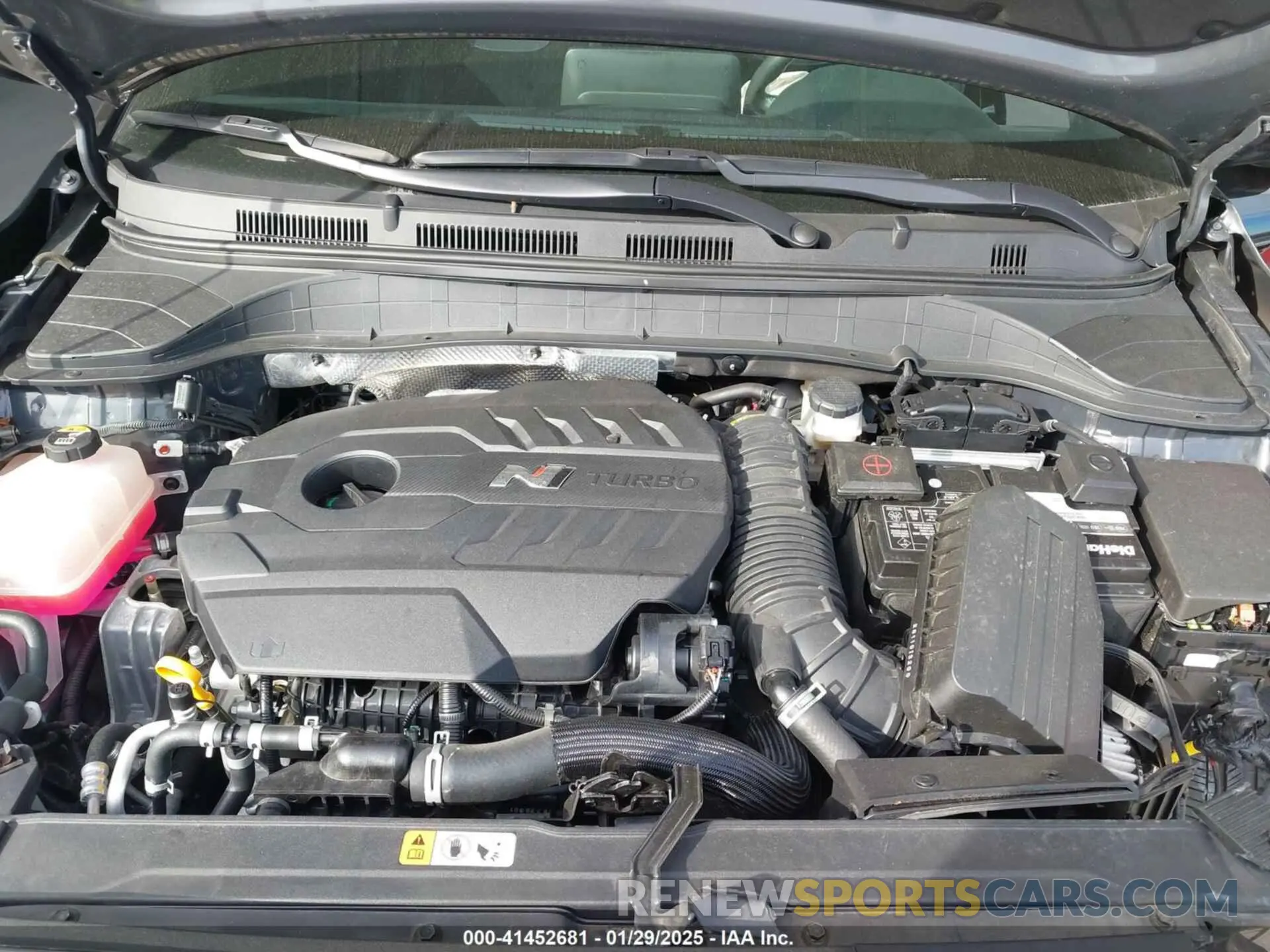 10 fotografías del automóvil dañado KM8KH3AC0NU005545 HYUNDAI KONA N 2022